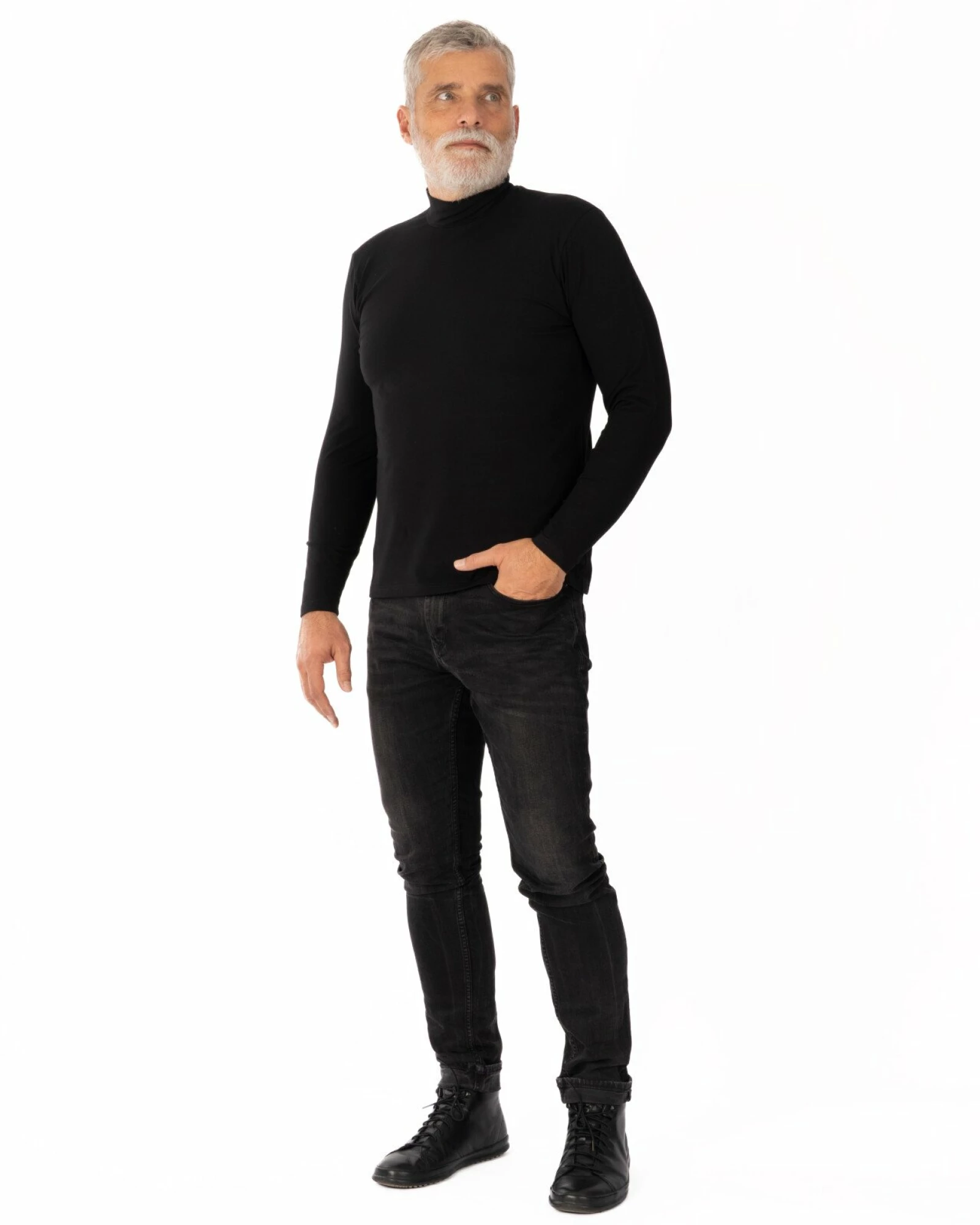 Bluză Bărbați tip Maletă B.4005.Negru