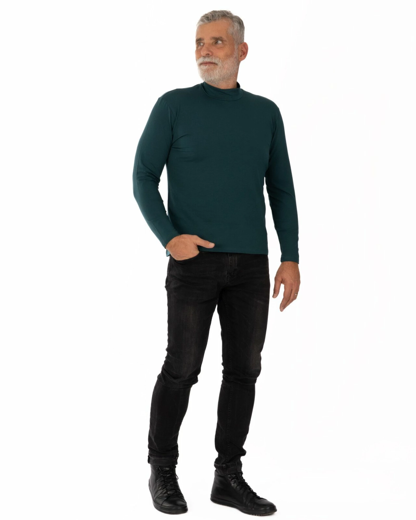 Bluză Bărbați tip Maletă B.4005.Verde Închis