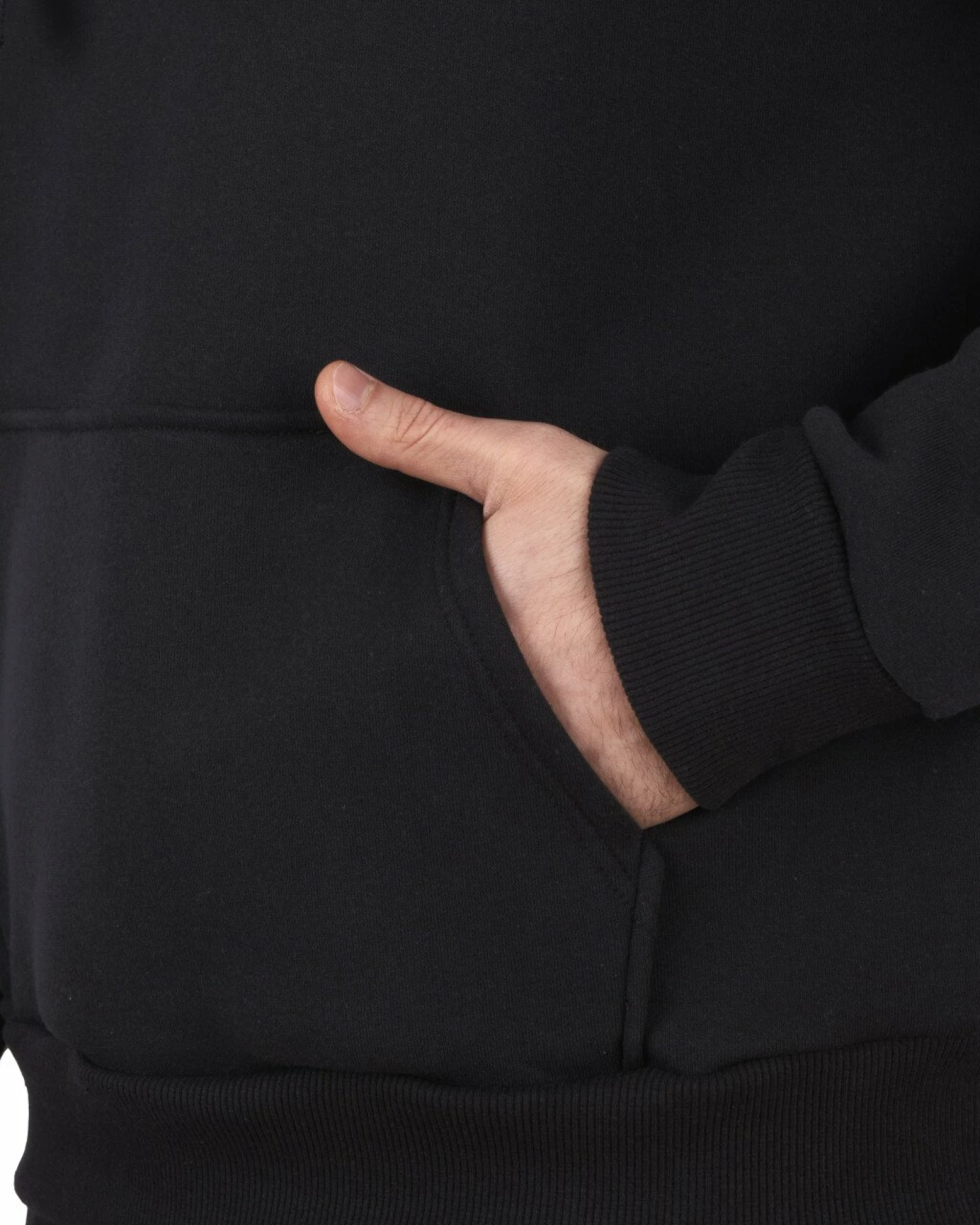 Flanelă Pufoasă Bărbați F.4010.Negru