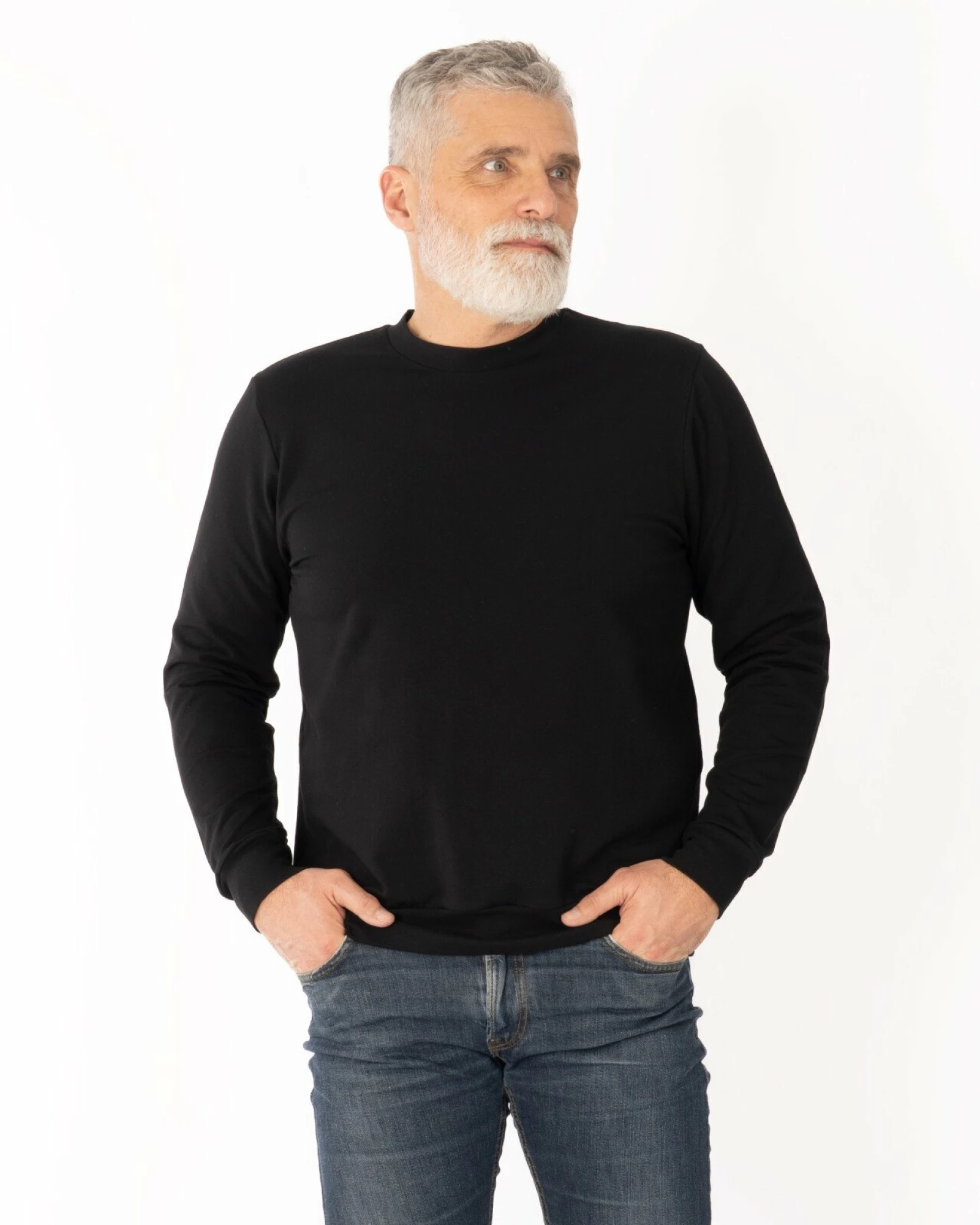 Flanelă Pufoasă Bărbați F.4030.Negru