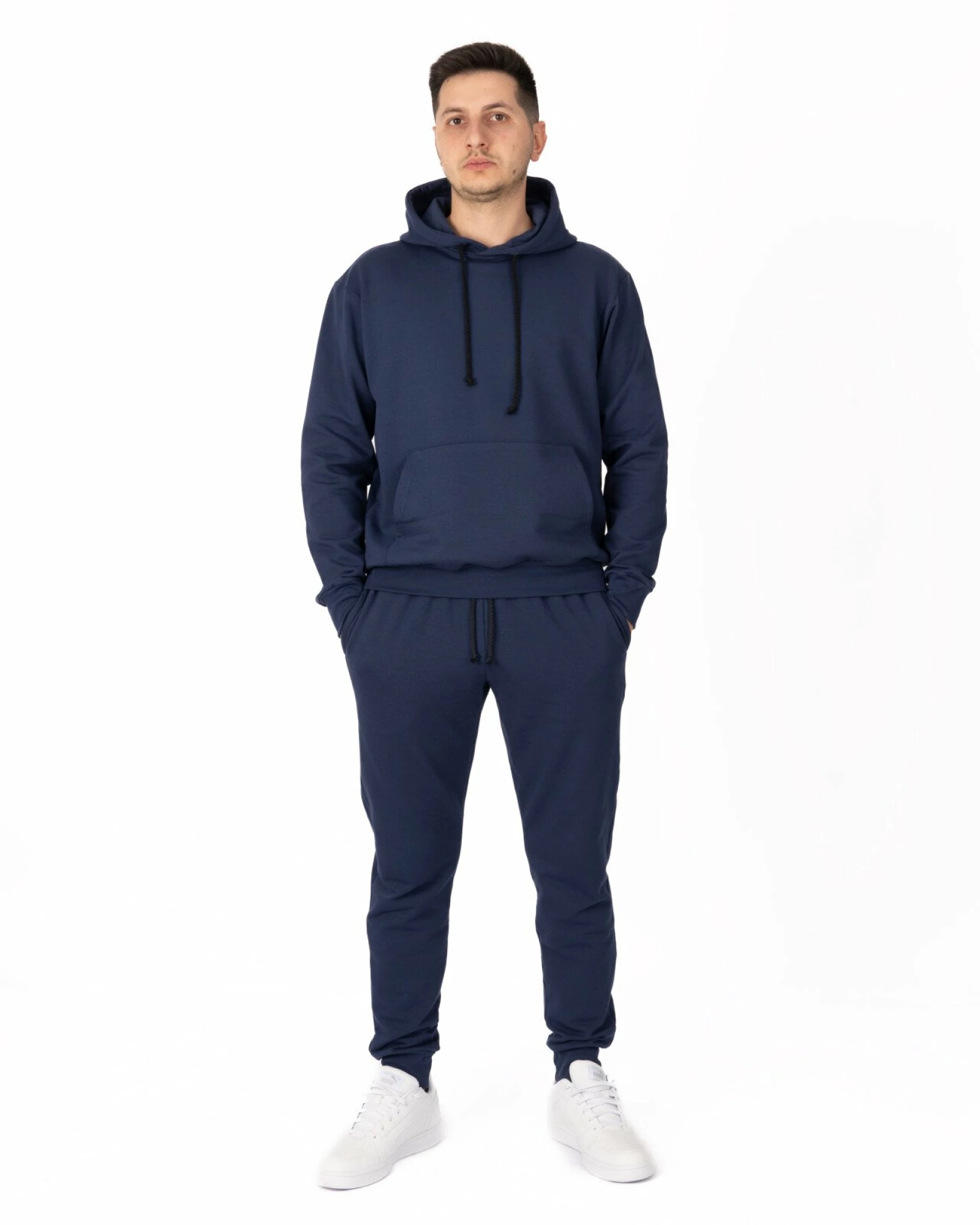 Hanorac Pufos Bărbați HG.4001.Bleumarin