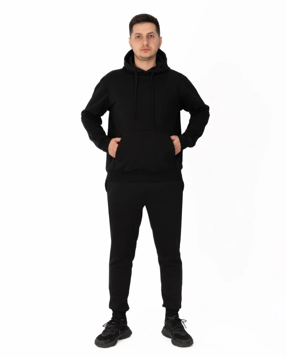 Hanorac Pufos Bărbați HG.4001.Negru