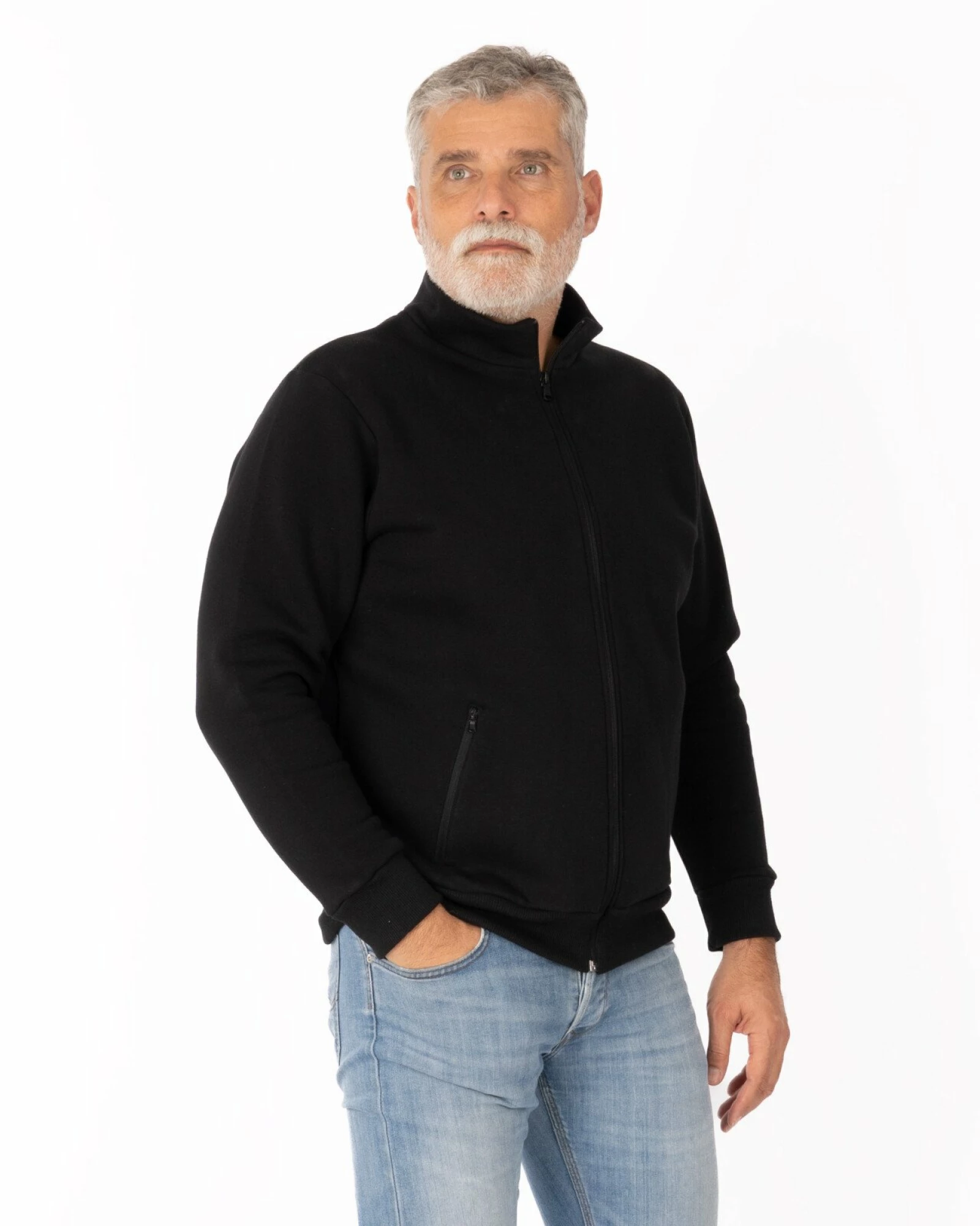 Jachetă Pufoasă Bărbați J.4030.Negru