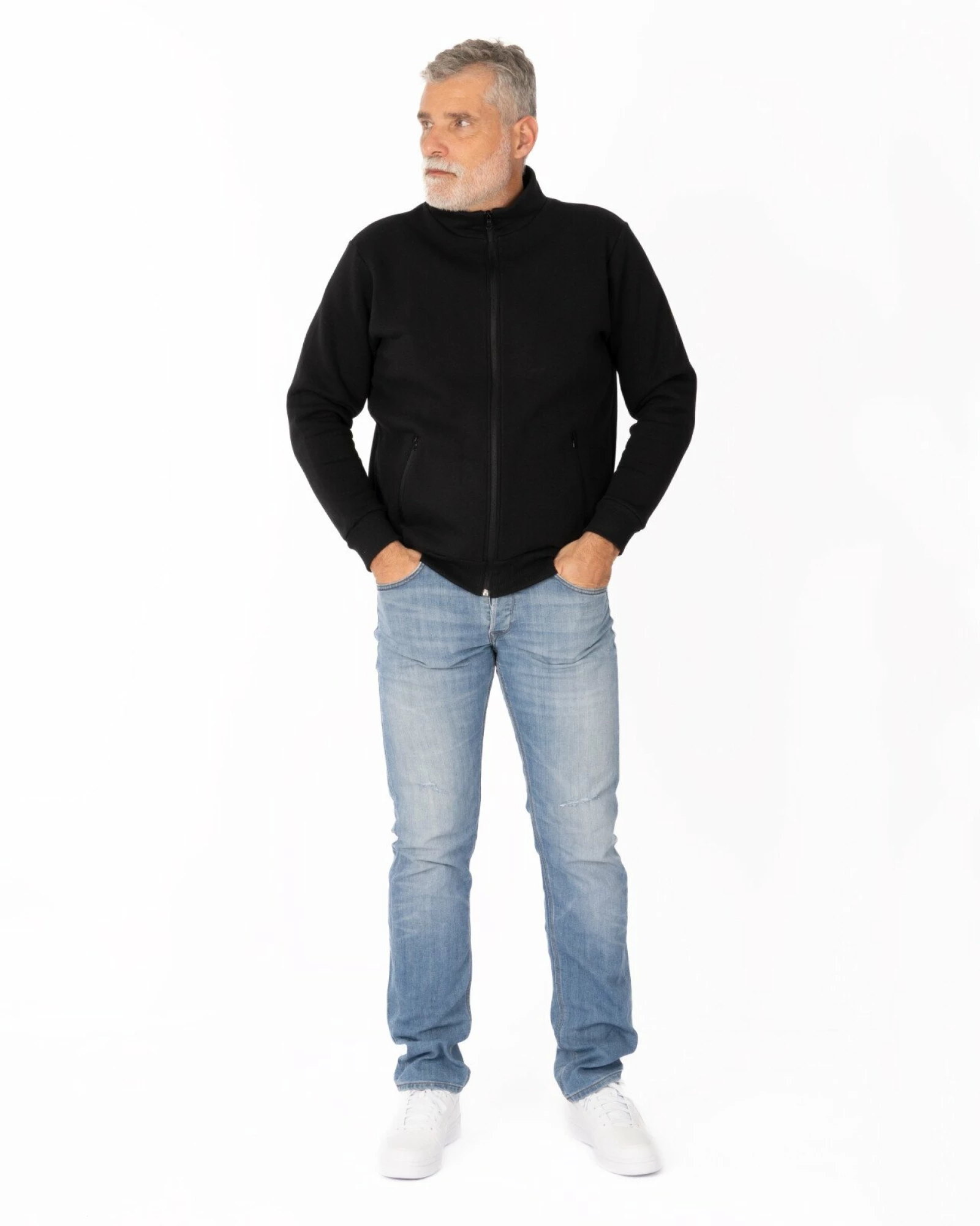 Jachetă Pufoasă Bărbați J.4030.Negru