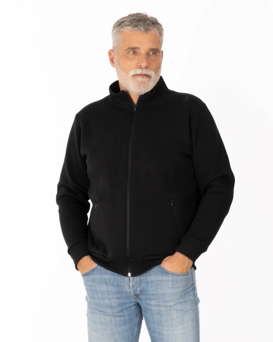 Jachetă Pufoasă Bărbați J.4030.Negru