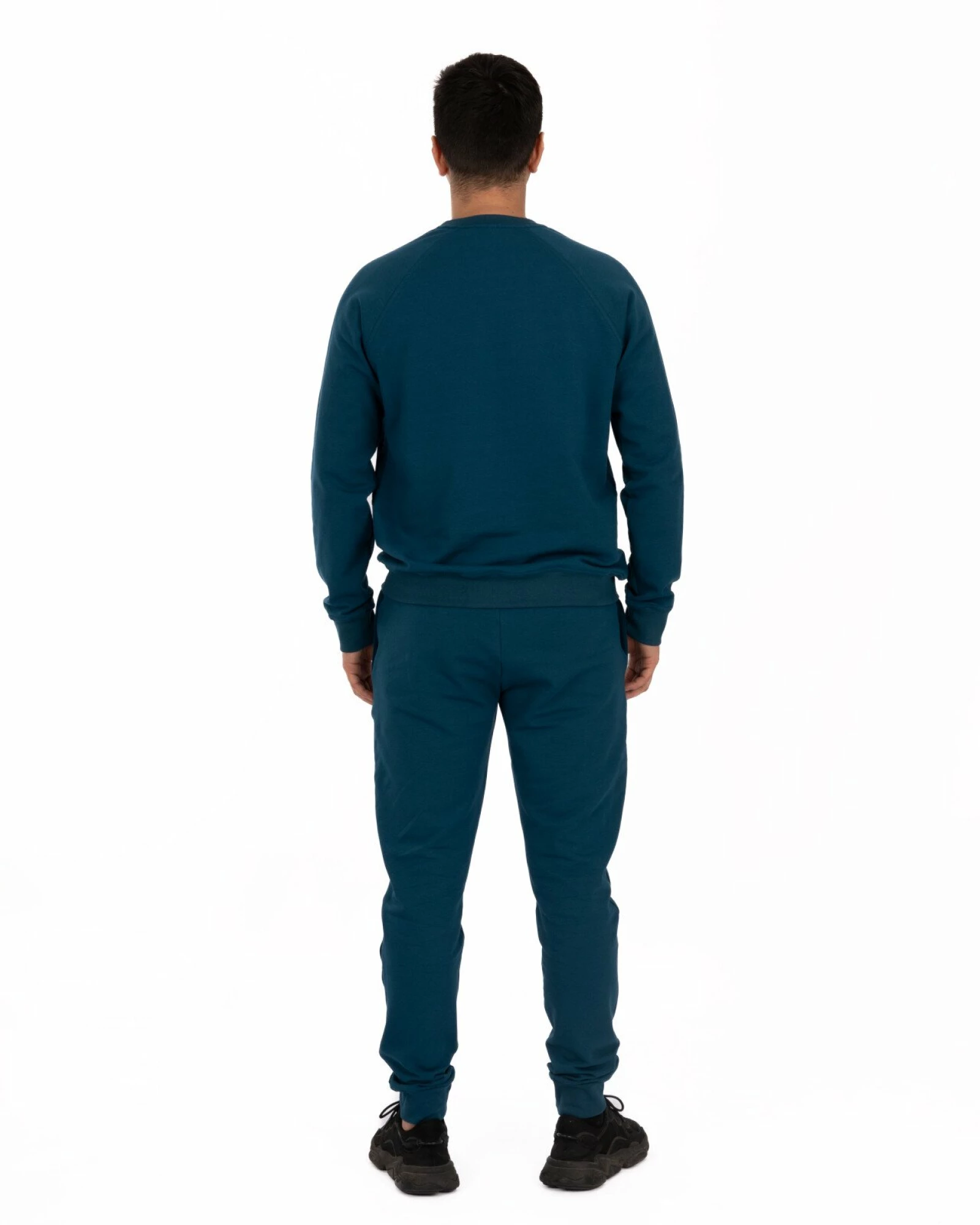 Pantalon Conic cu Manșete Termo Pufos Bărbați P.4071.Petrol