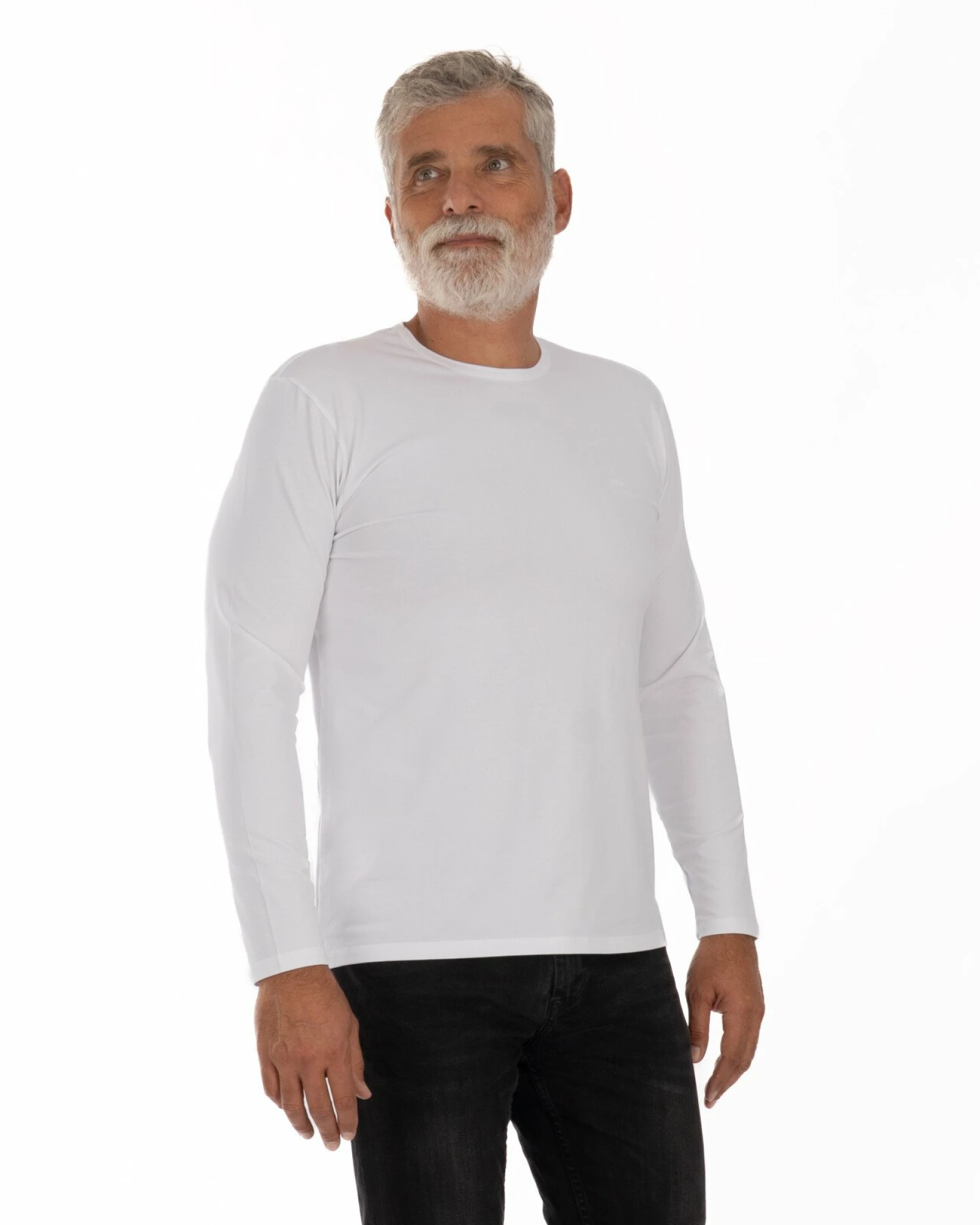 Bluză Bărbați Basic B.4006.Alb