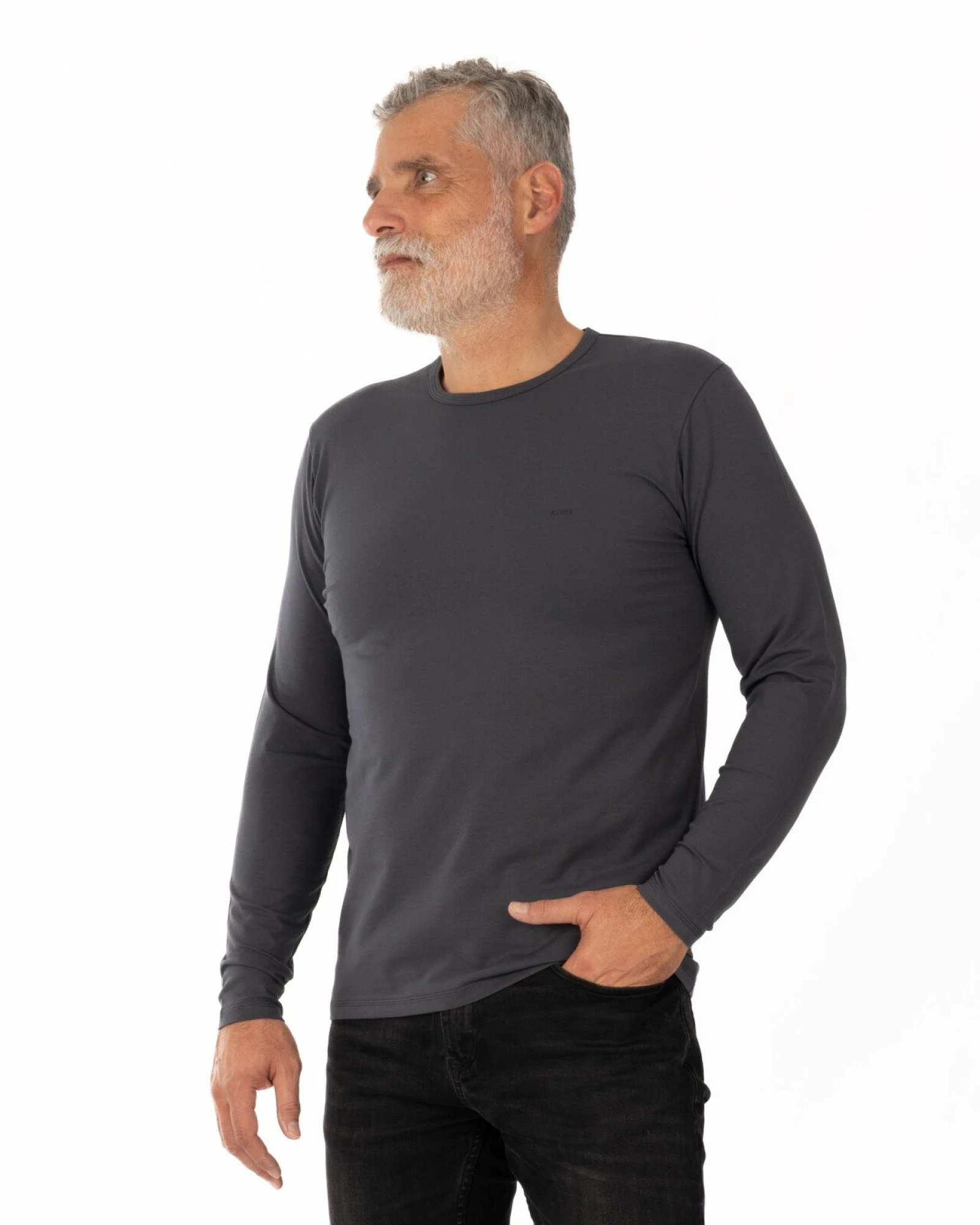 Bluză Bărbați Basic B.4006.Gri închis