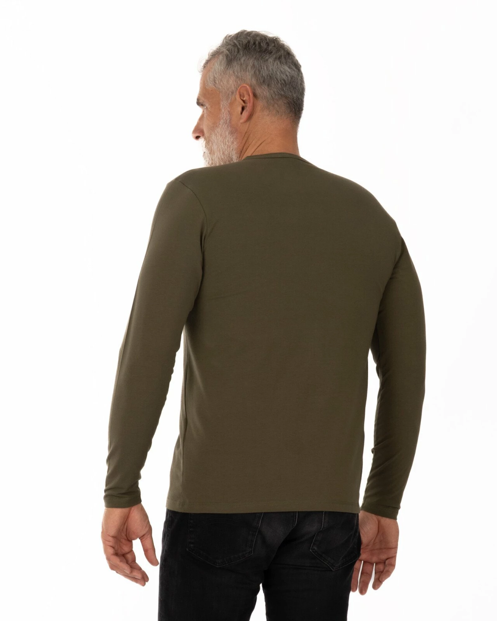 Bluză Bărbați Basic B.4006.Kaki Închis