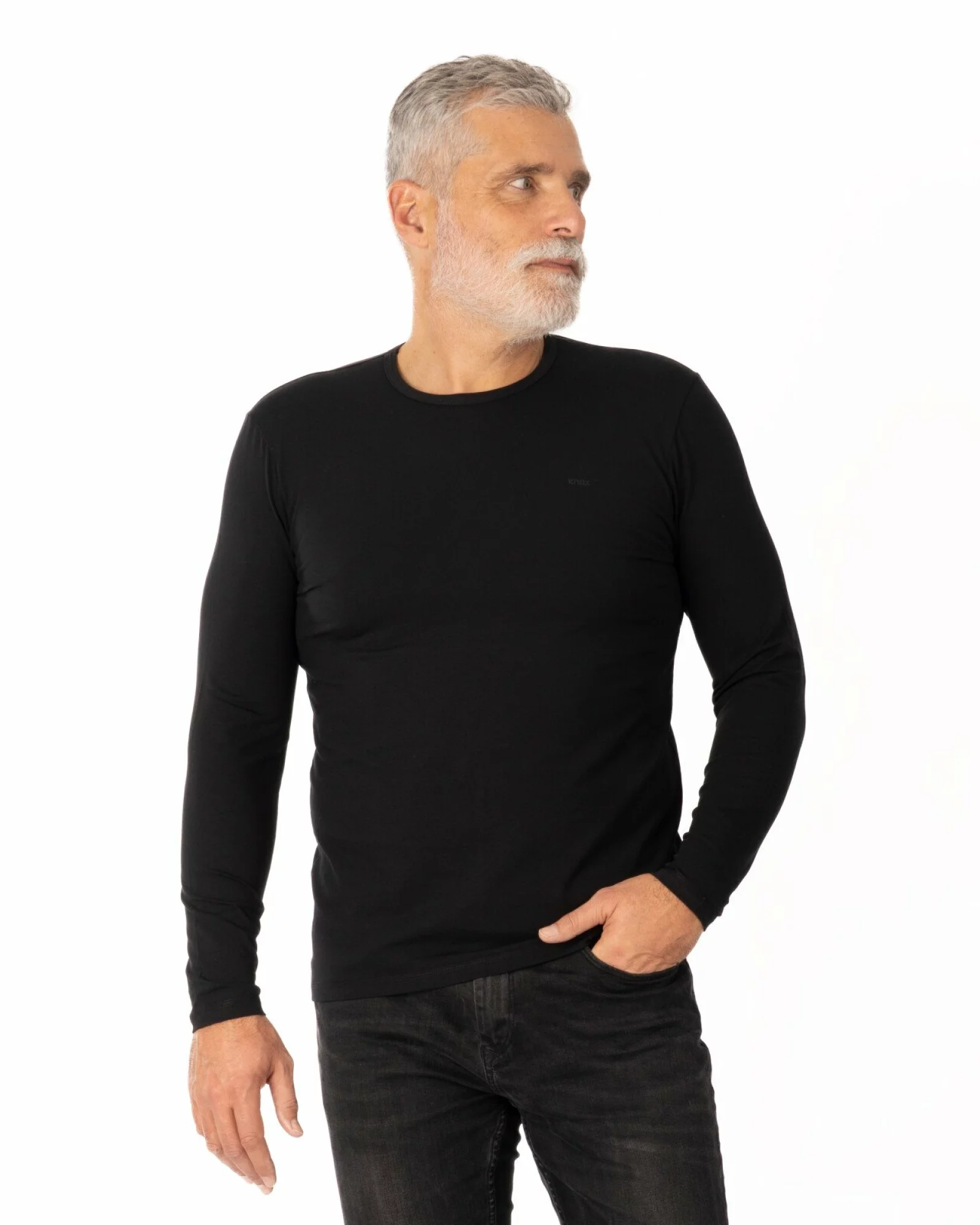 Bluză Bărbați Basic B.4006.Negru