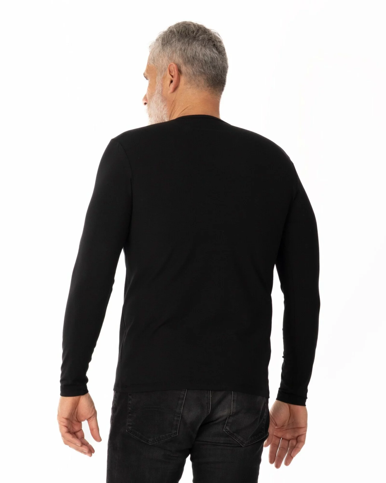 Bluză Bărbați Basic B.4006.Negru