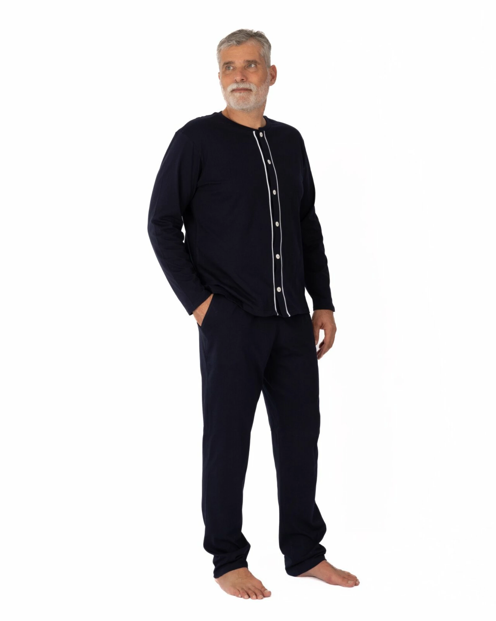 Pijama Bărbați PIJ.4137.Bleumarin