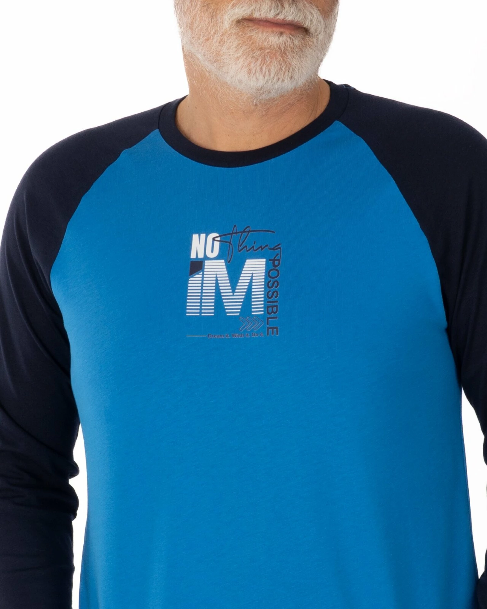 Pijama Bărbați PIJ.4155.Albastru