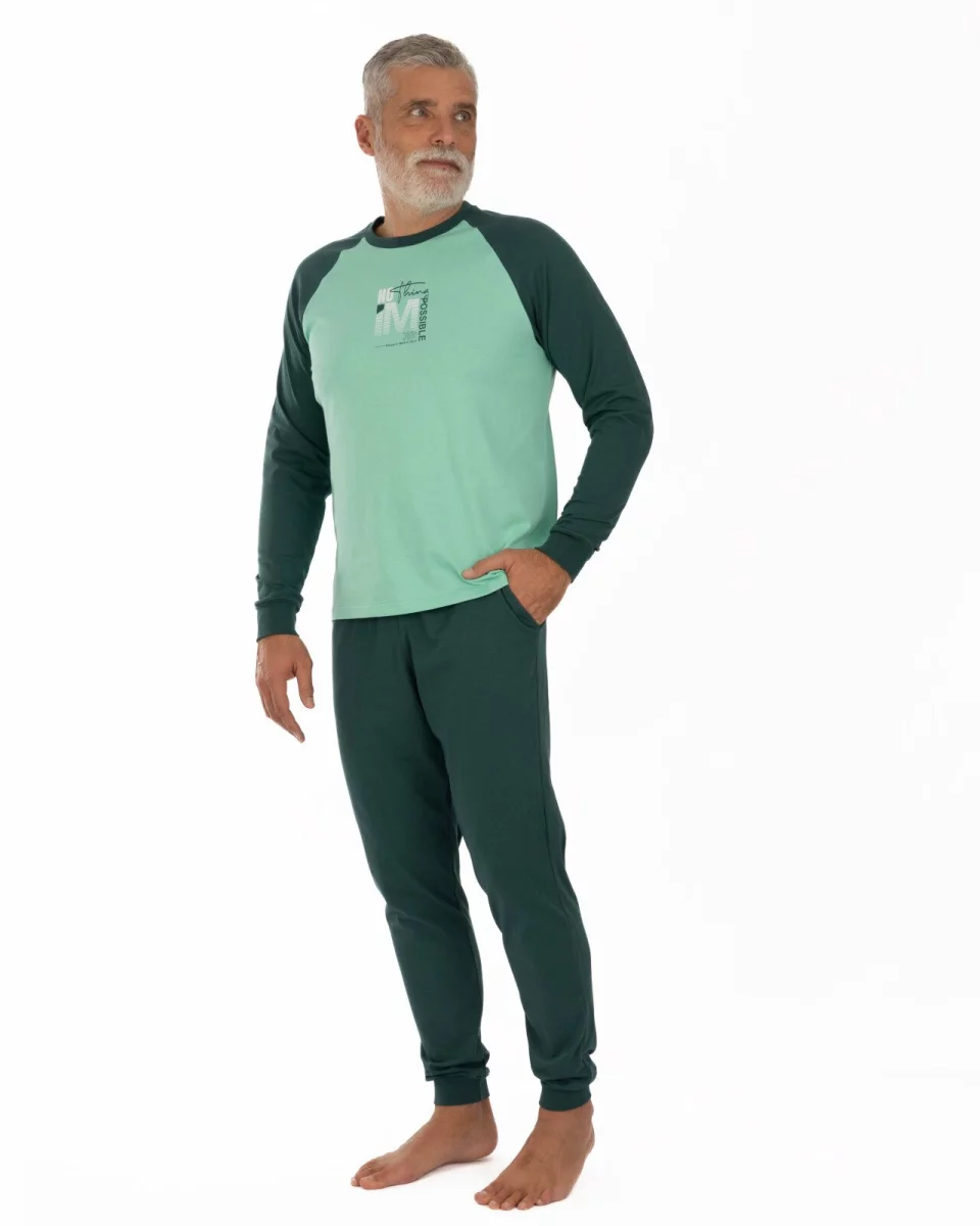 Pijama Bărbați PIJ.4155.Mentă