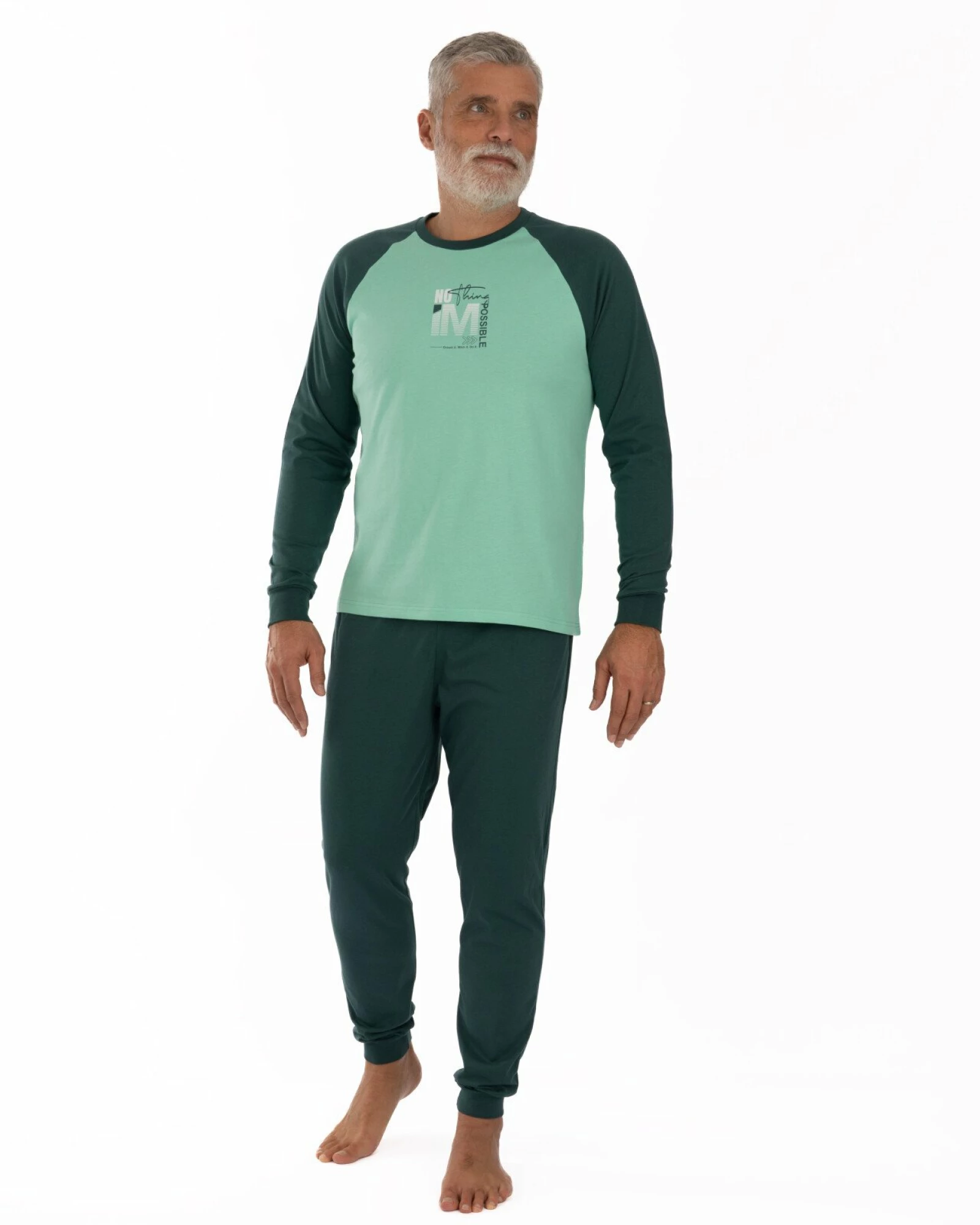 Pijama Bărbați PIJ.4155.Mentă