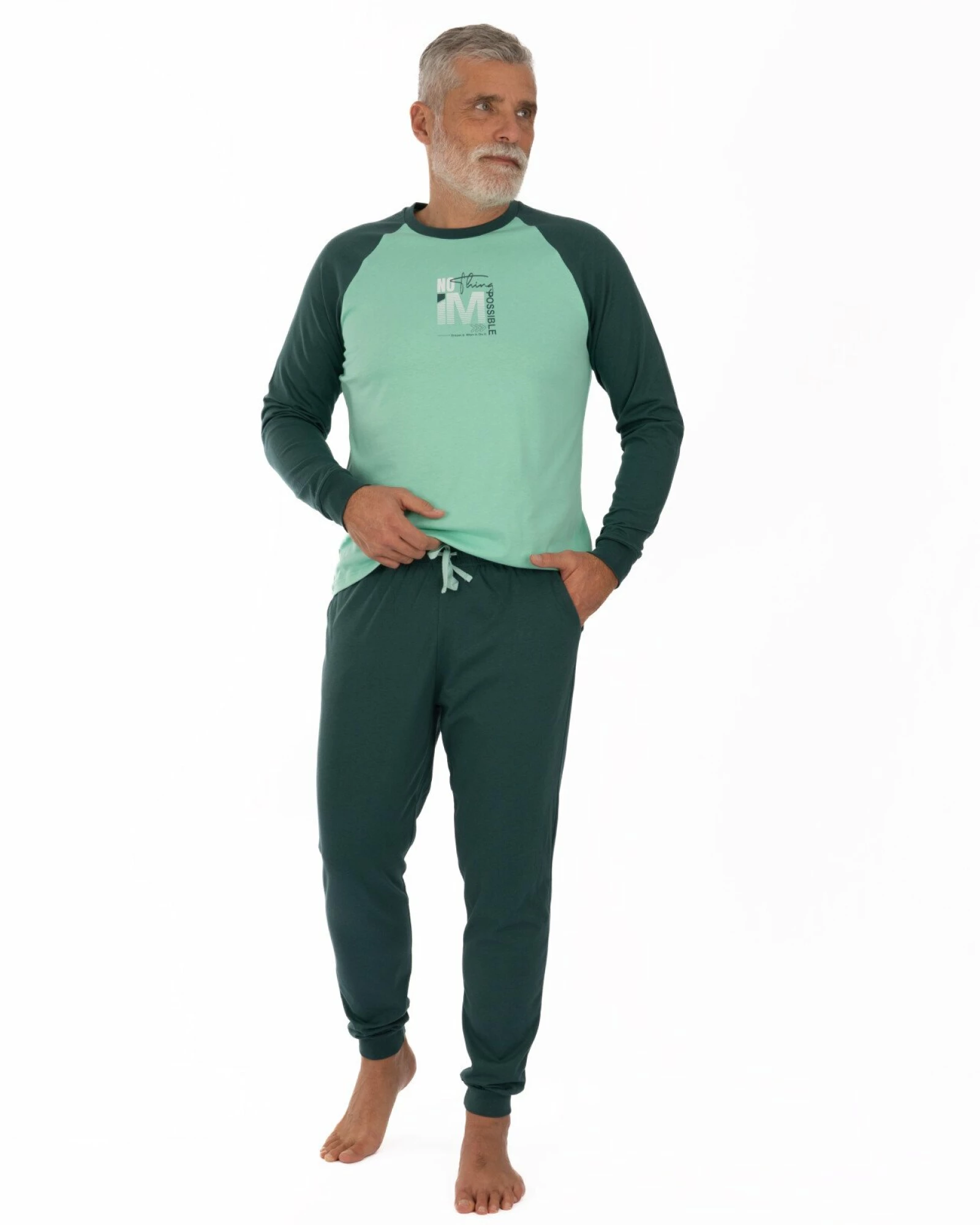 Pijama Bărbați PIJ.4155.Mentă