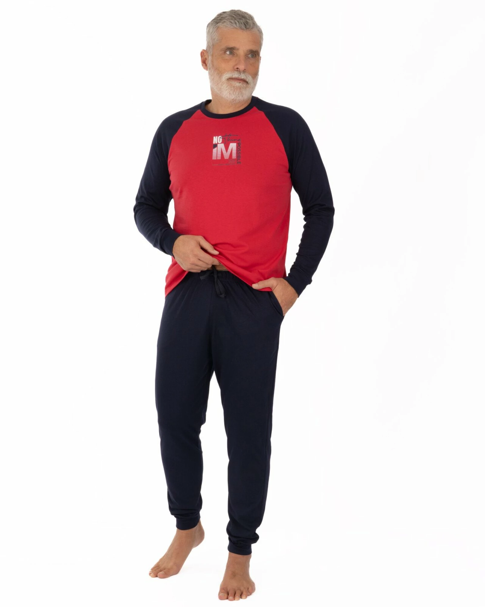 Pijama Bărbați PIJ.4155.Roșu