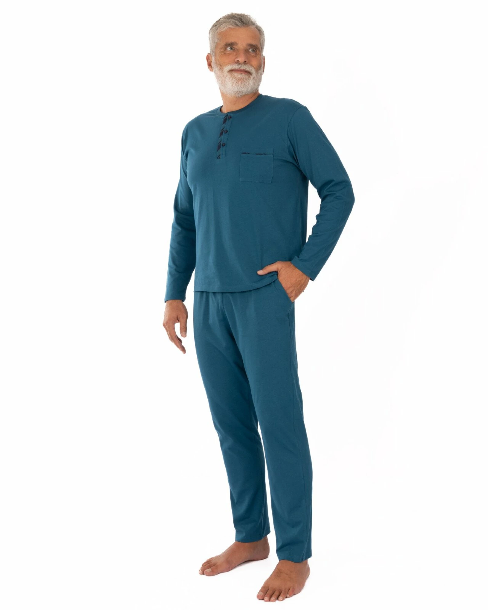 Pijama Bărbați PIJ.4158.Petrol