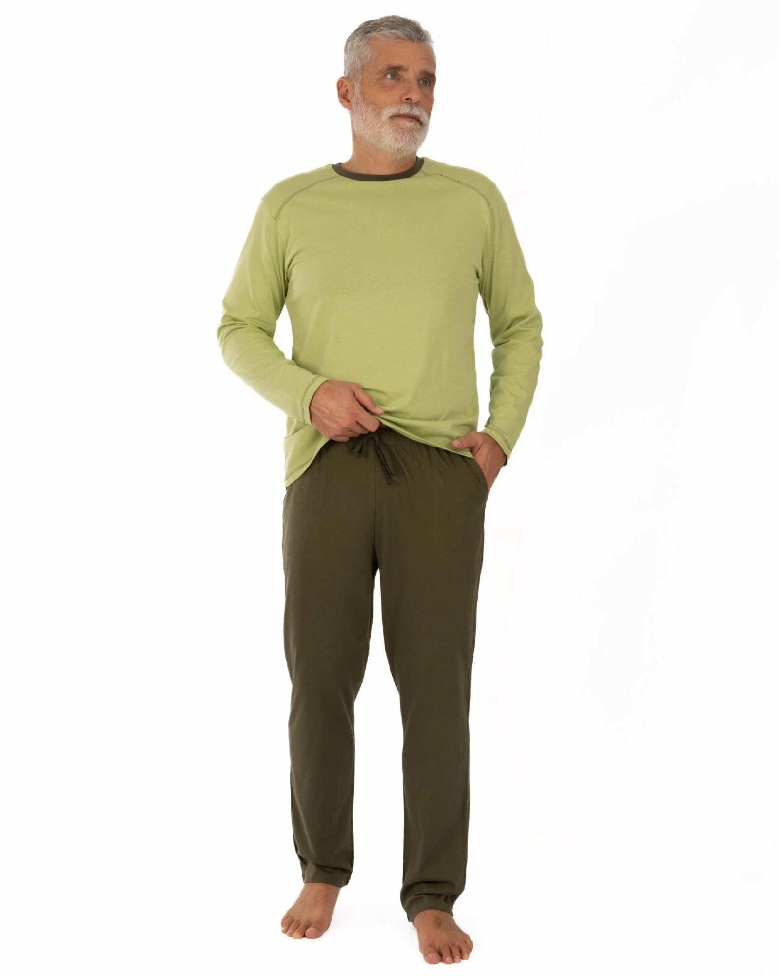 Pijama Bărbați PIJ.4160.Măr