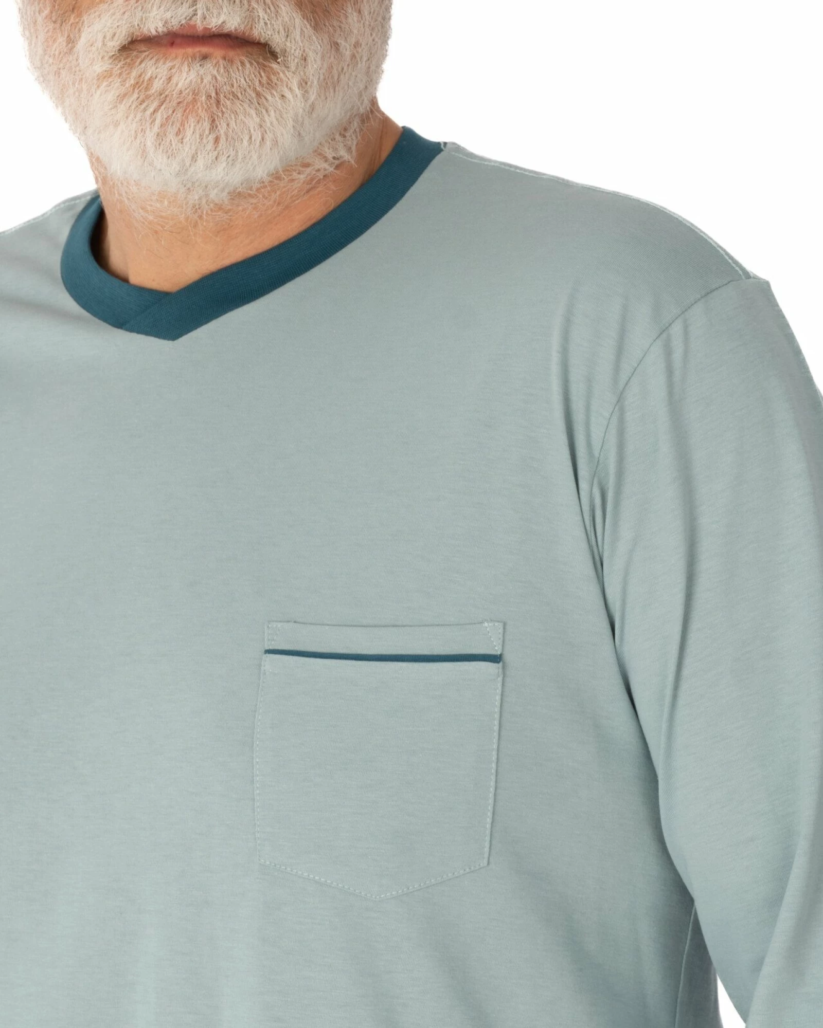 Pijama Bărbați PIJ.4161.Petrol Deschis