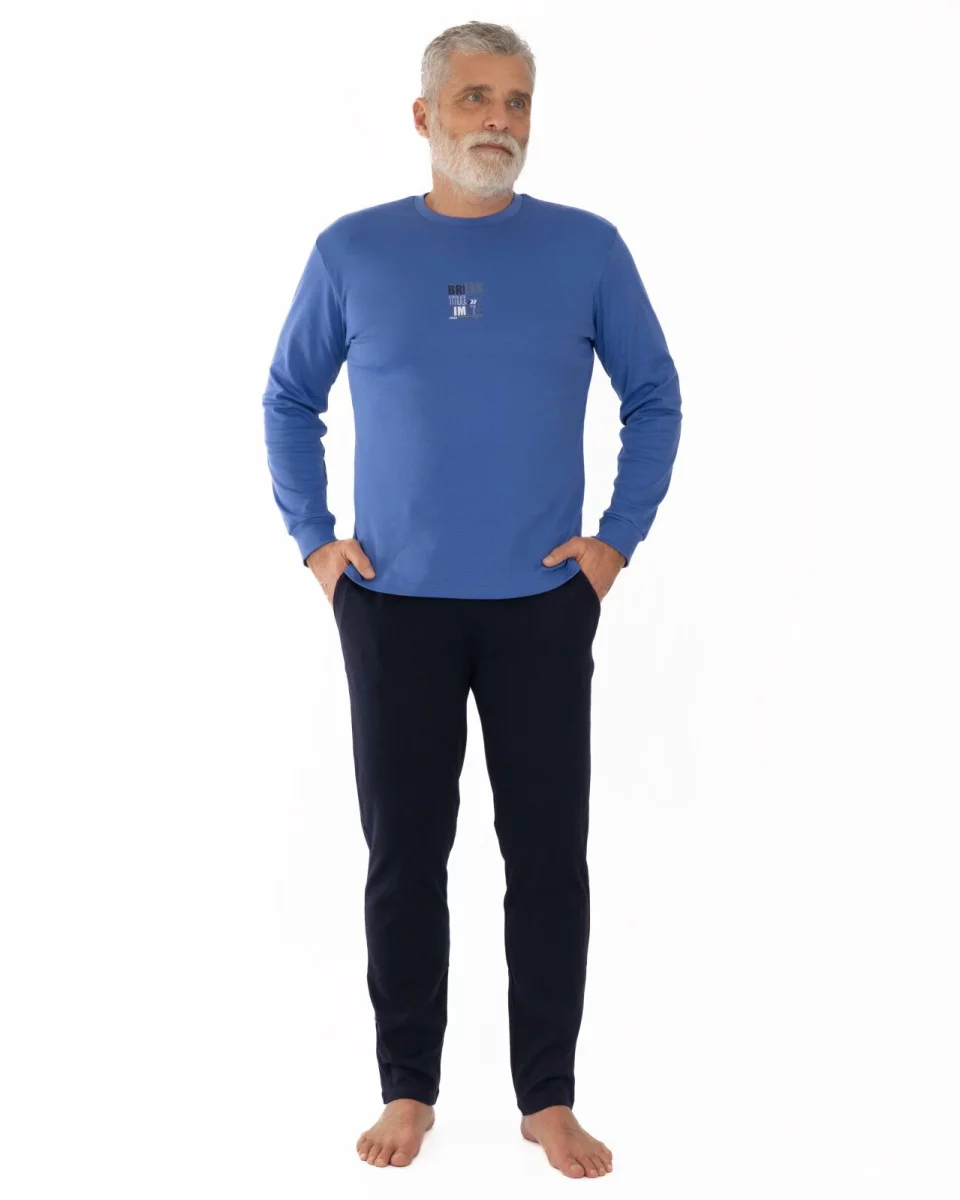 Pijama Bărbați PIJ.4165.Blue