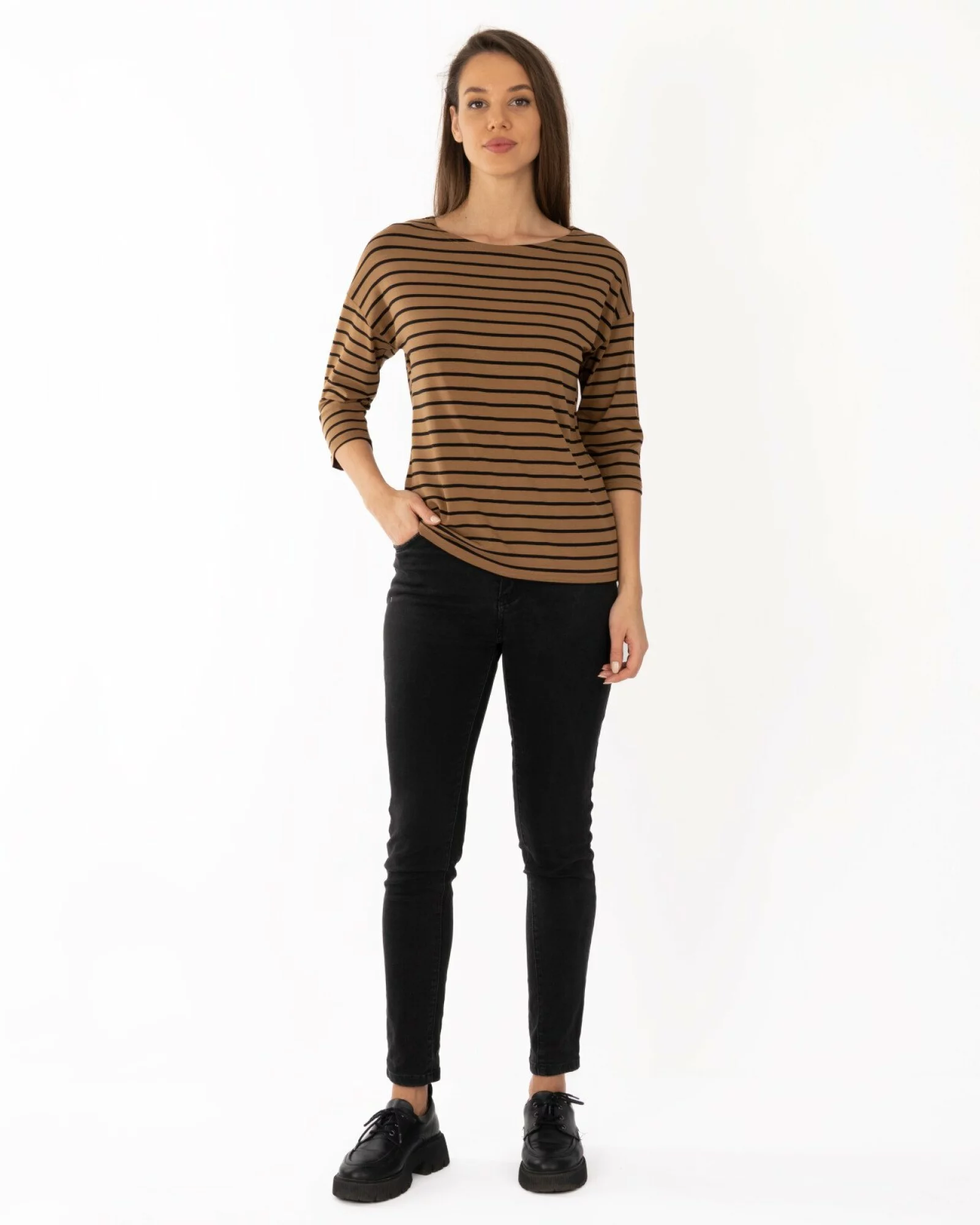 Bluză damă B.2250.Alună