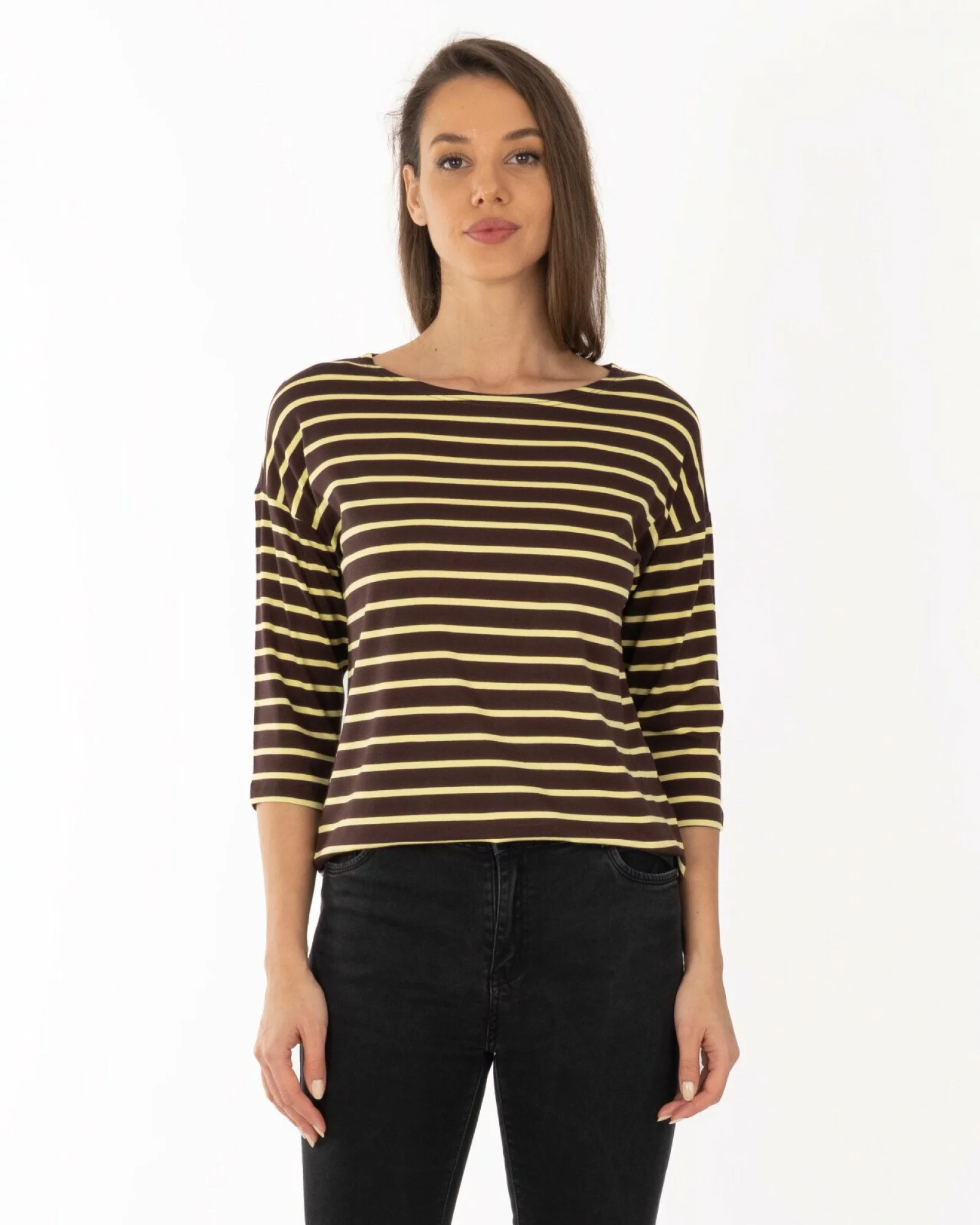 Bluză damă B.2250.Ciocolatiu