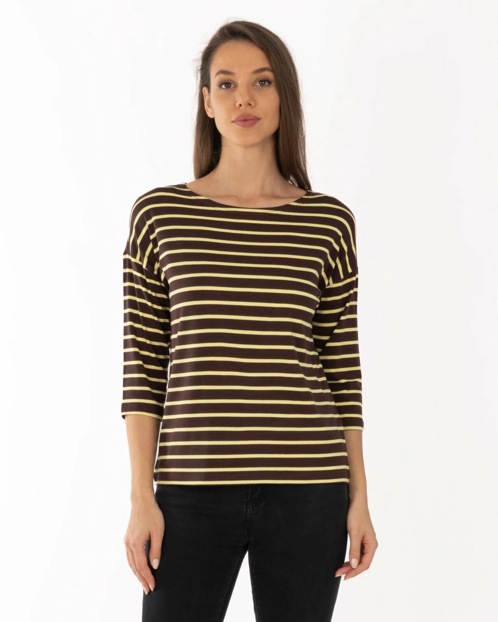 Bluză damă B.2250.Ciocolatiu