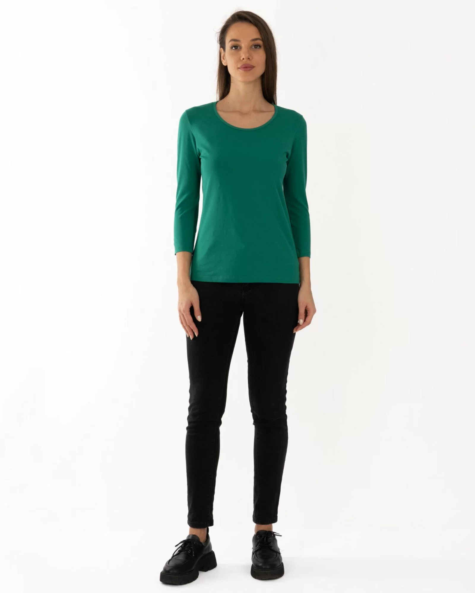 Bluză damă basic B.2400.Verde