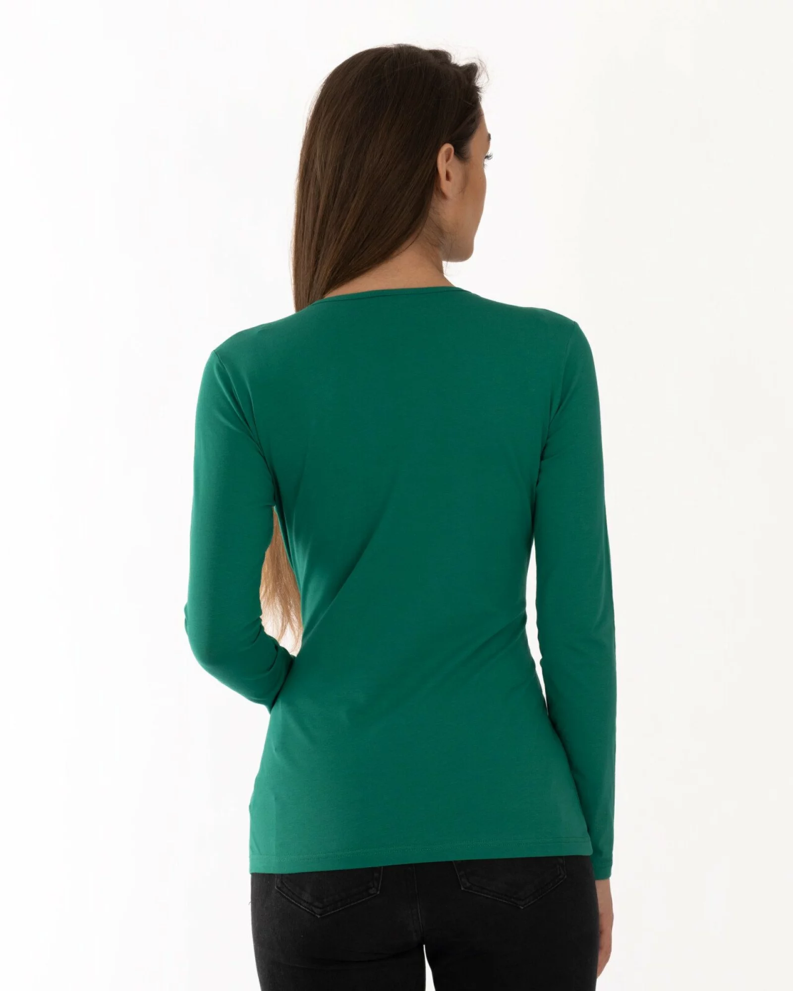 Bluză damă basic B.2401.Verde