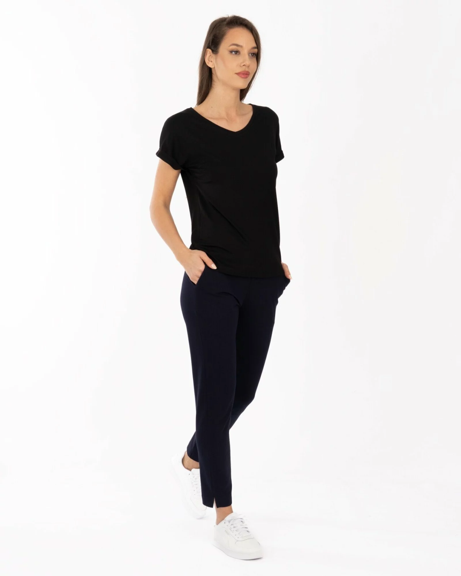 Pantalon Damă P.2242.Bleumarin