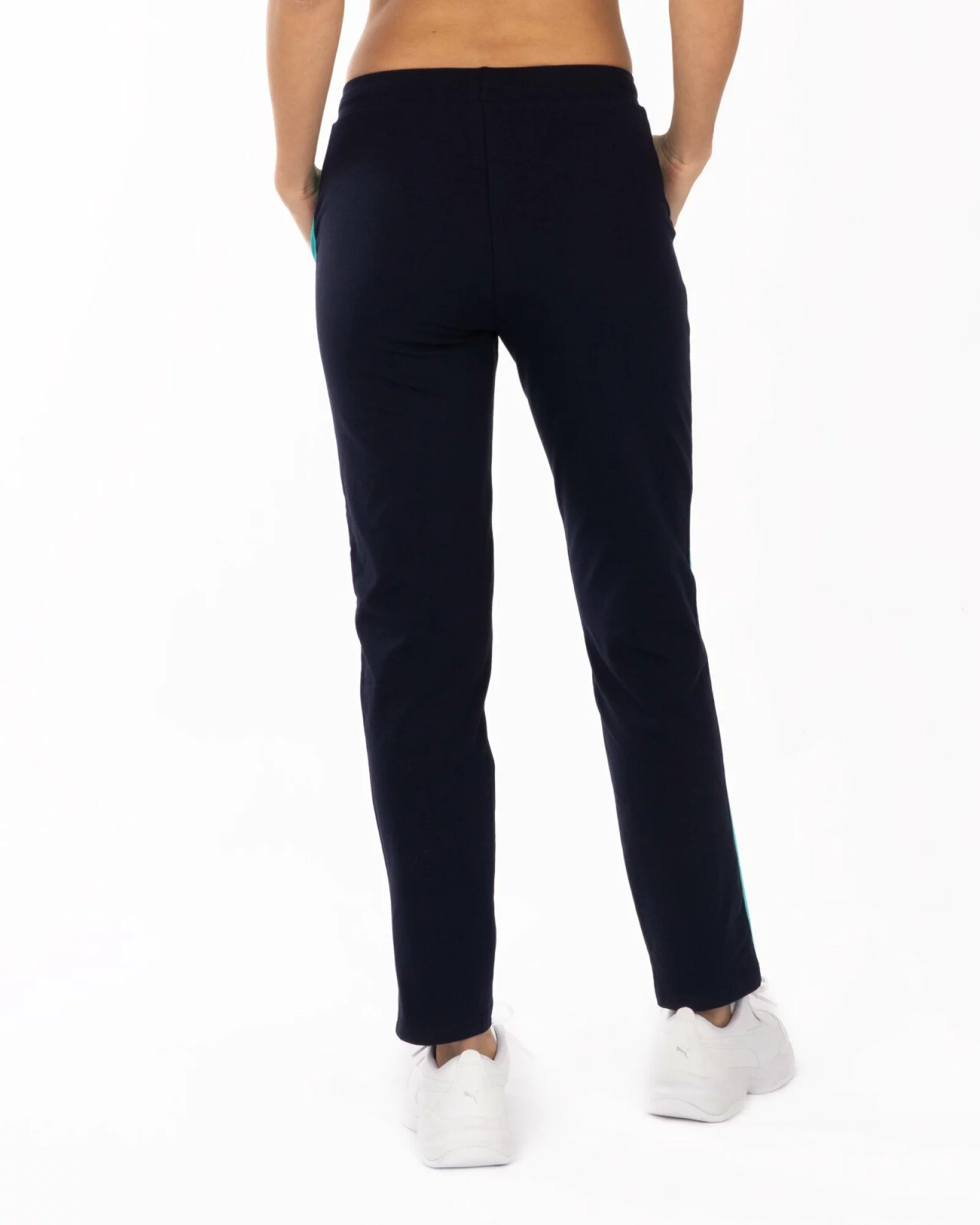 Pantalon Damă P.2277.Bleumarin/Tropical