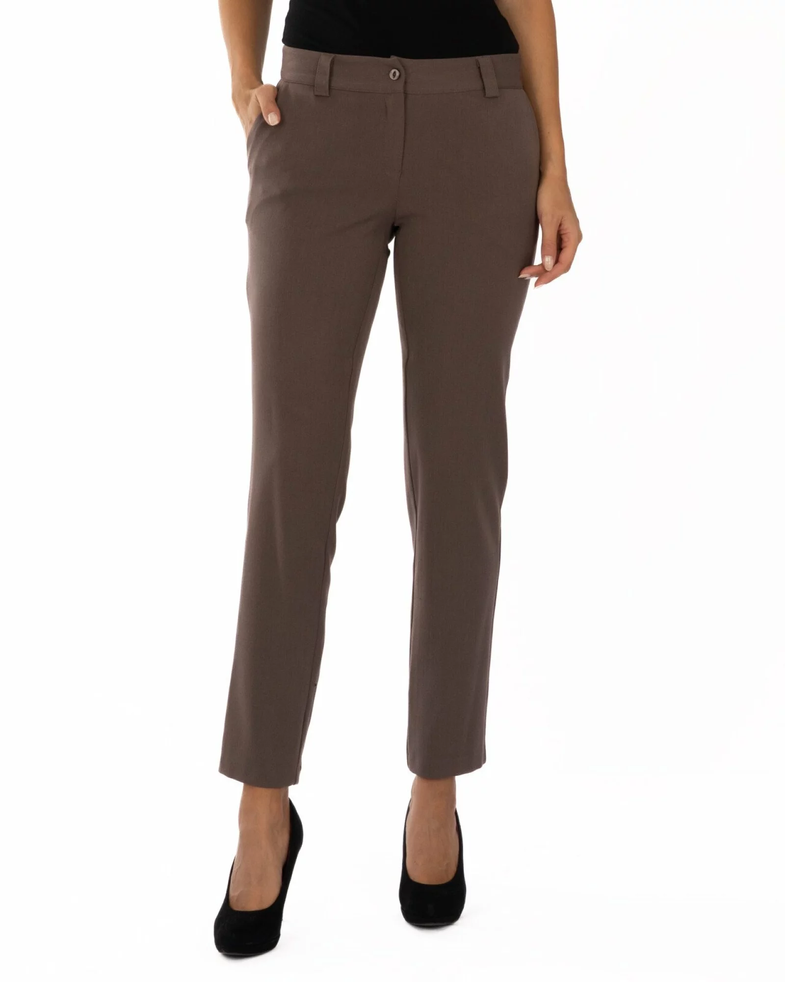 Pantalon Damă P.2180.Maro