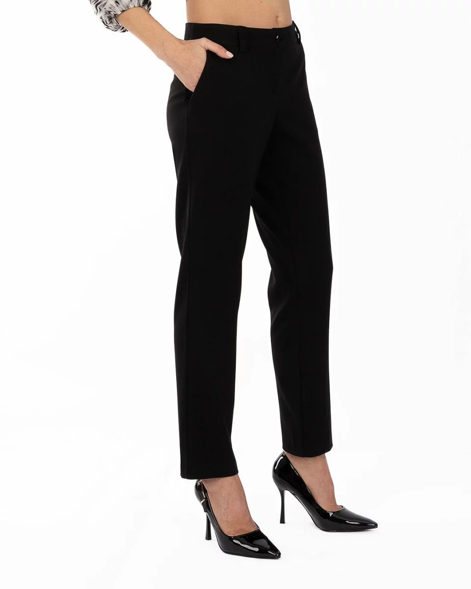 Pantalon Damă P.2180.Negru