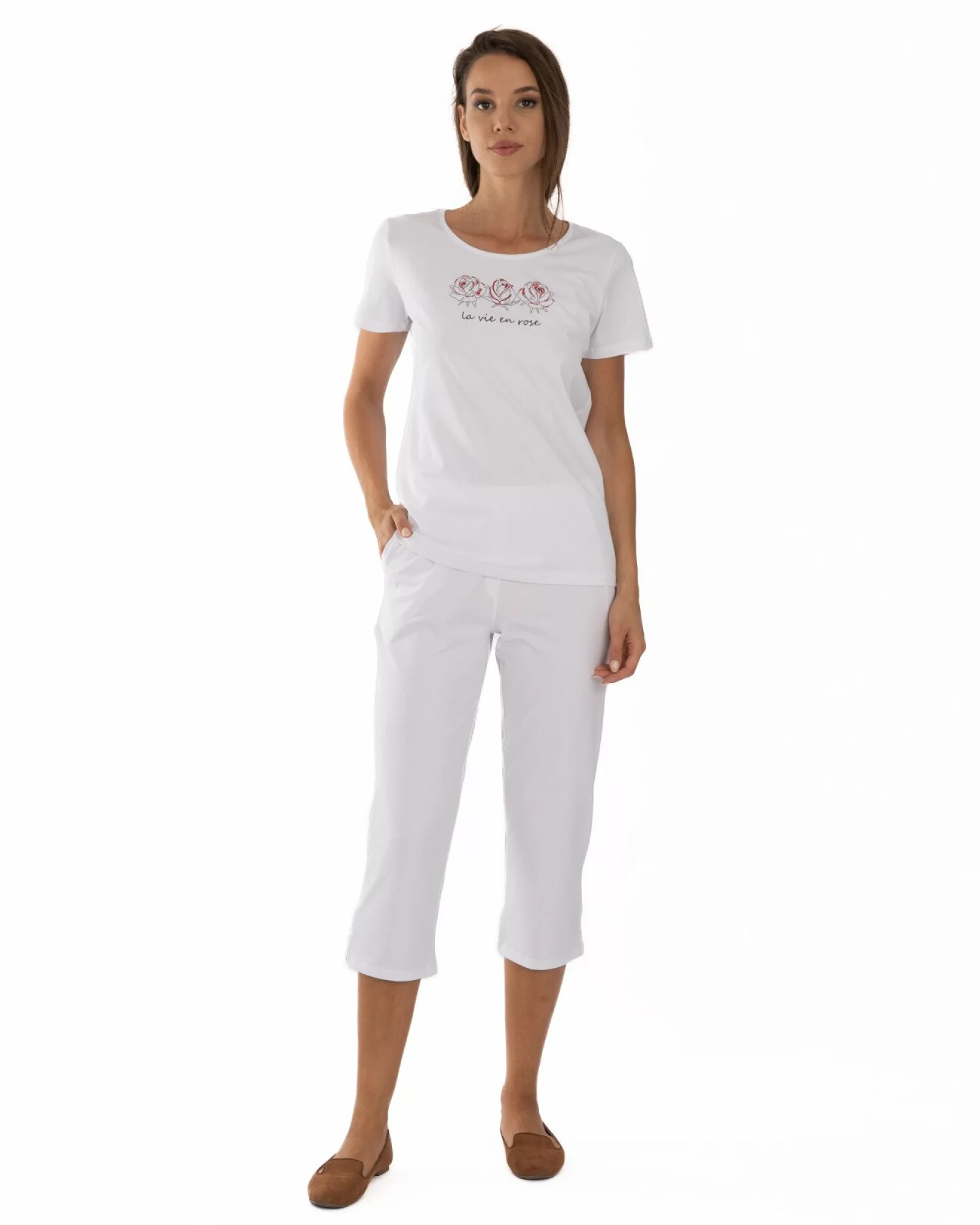 Pantalon Damă P.2247.Alb