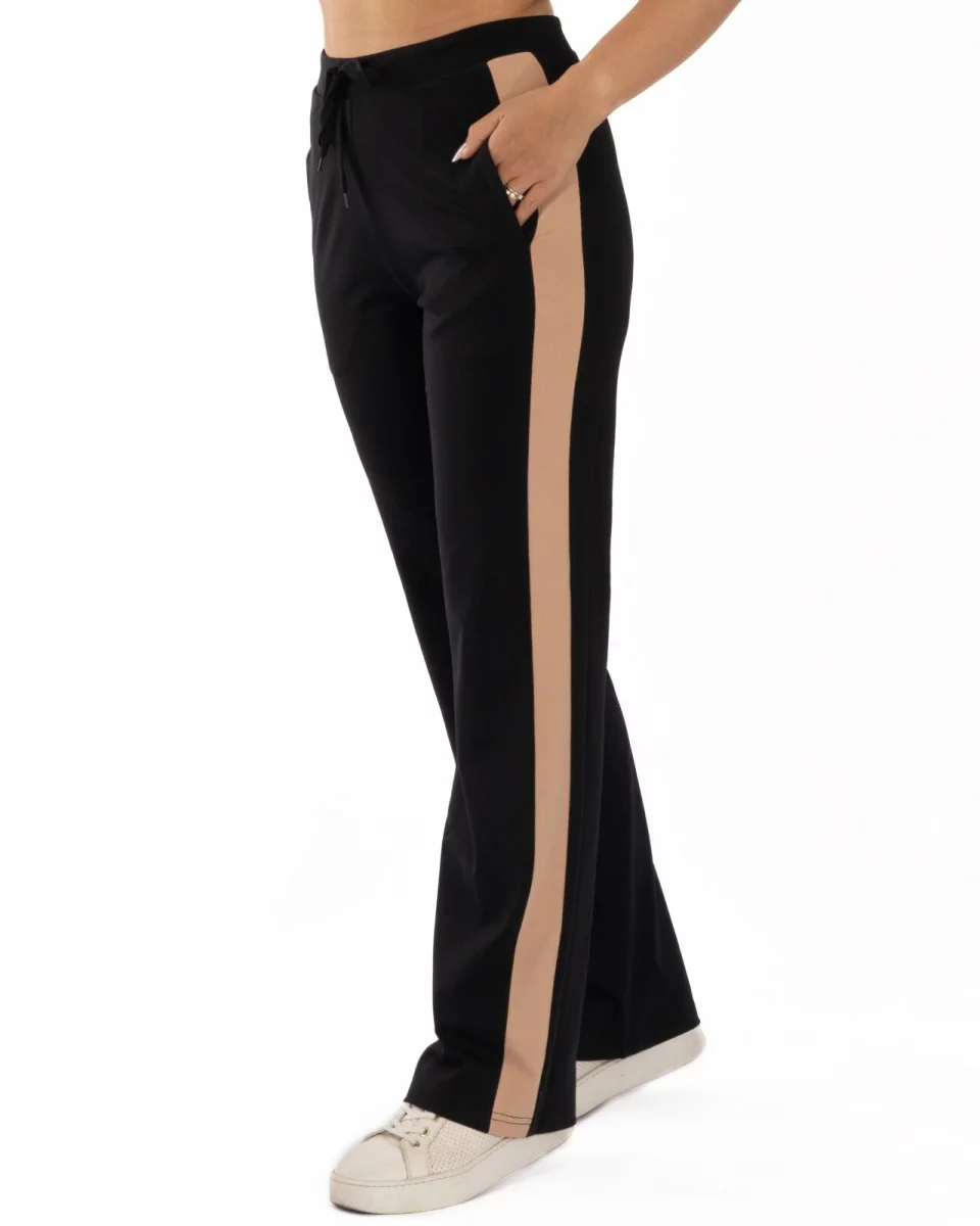 Pantalon Damă P.2256.Negru/Alună