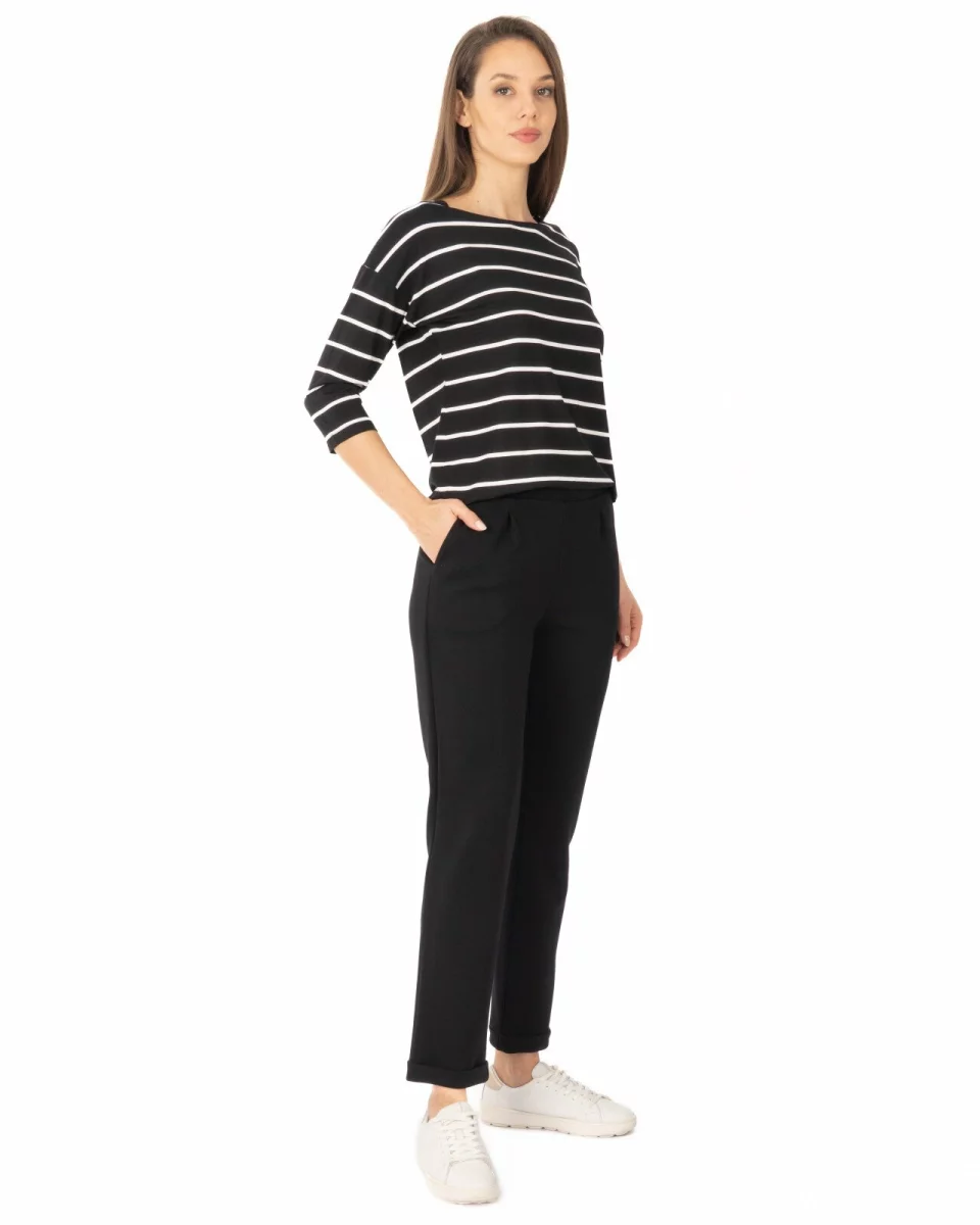 Pantalon Damă P.2270.Negru