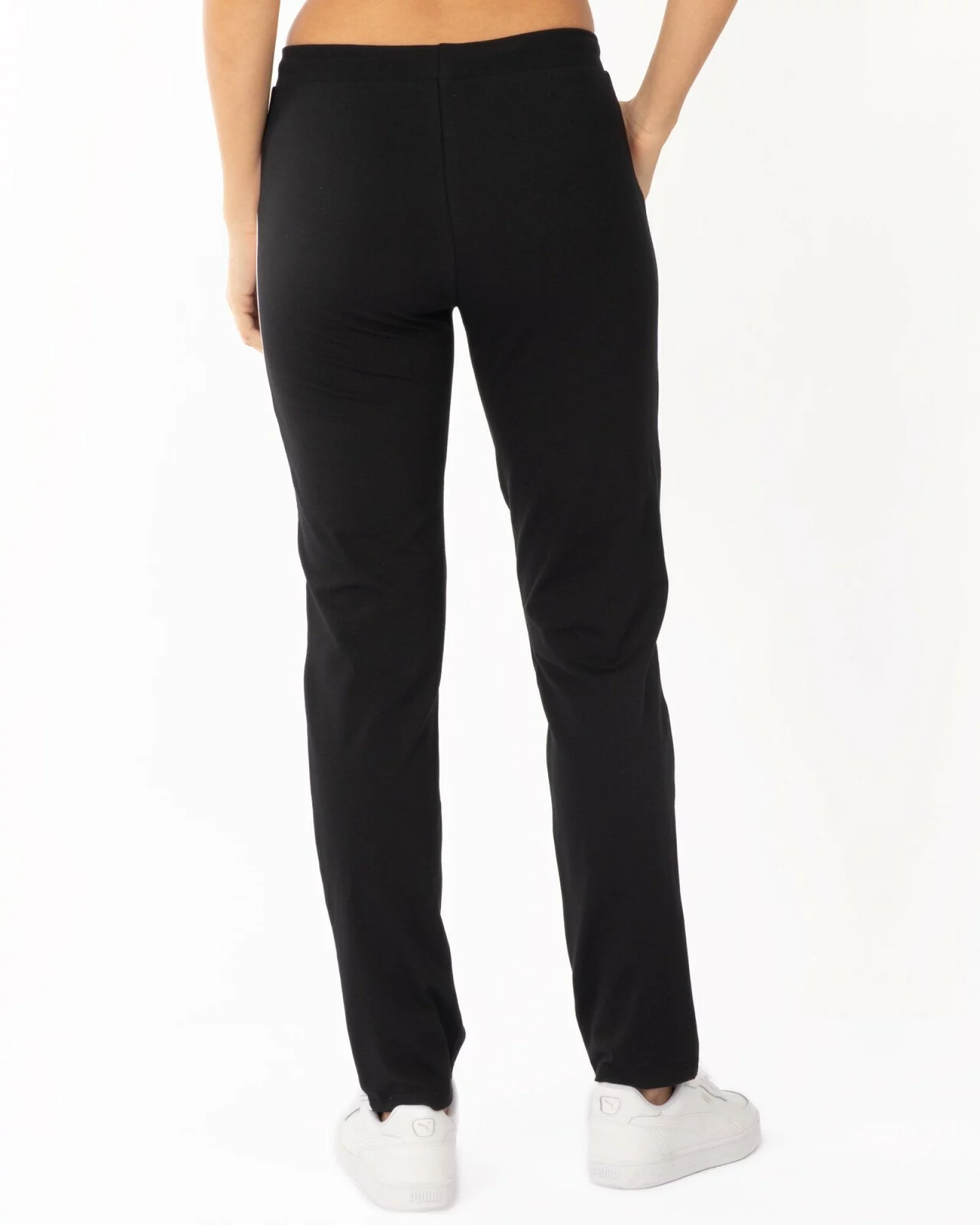 Pantalon Damă P.2277.Negru/Alb
