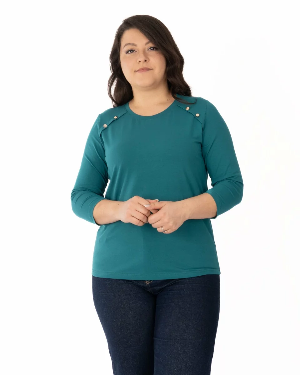 Bluză damă B.2341.Petrol