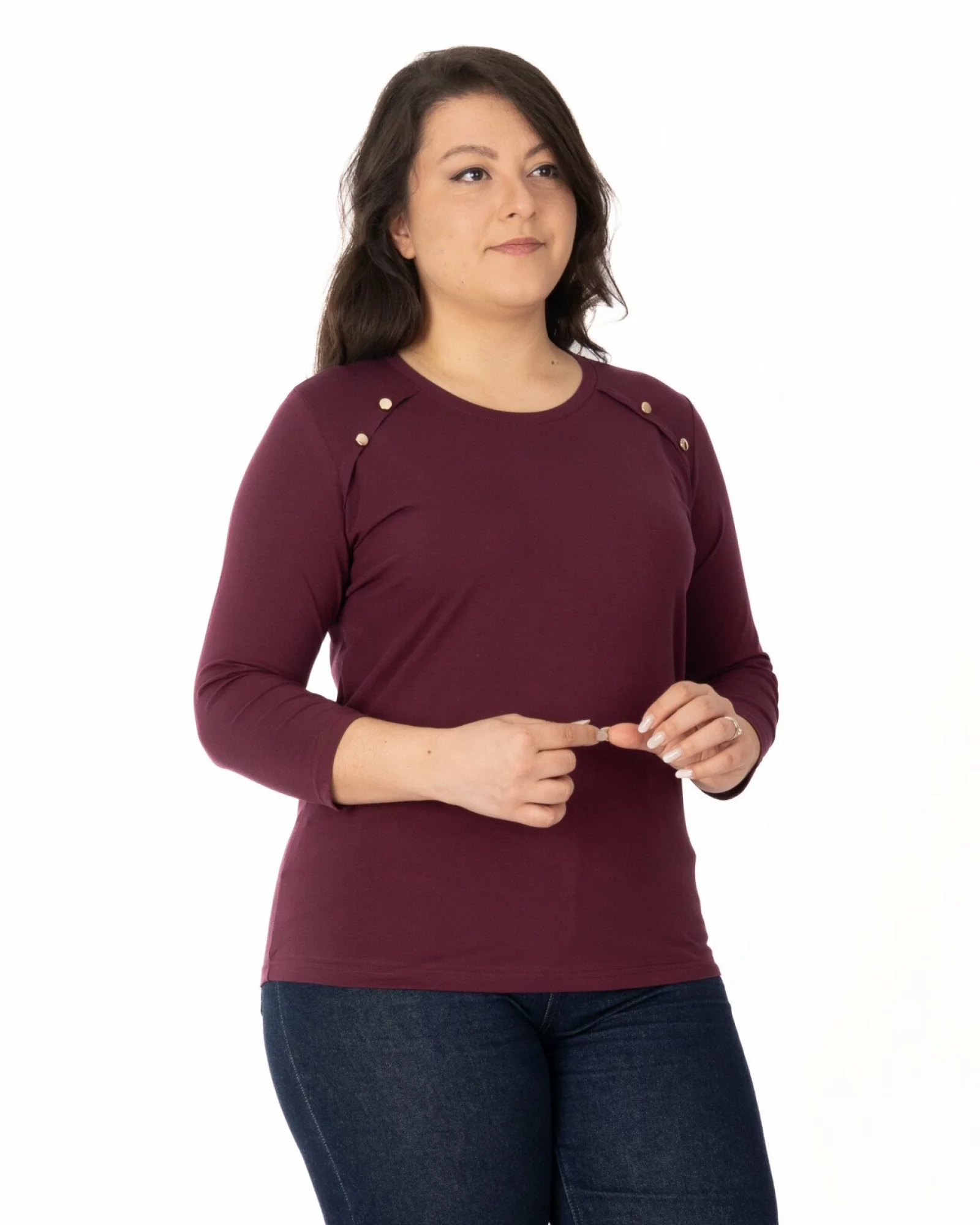 Bluză damă B.2341.Prună