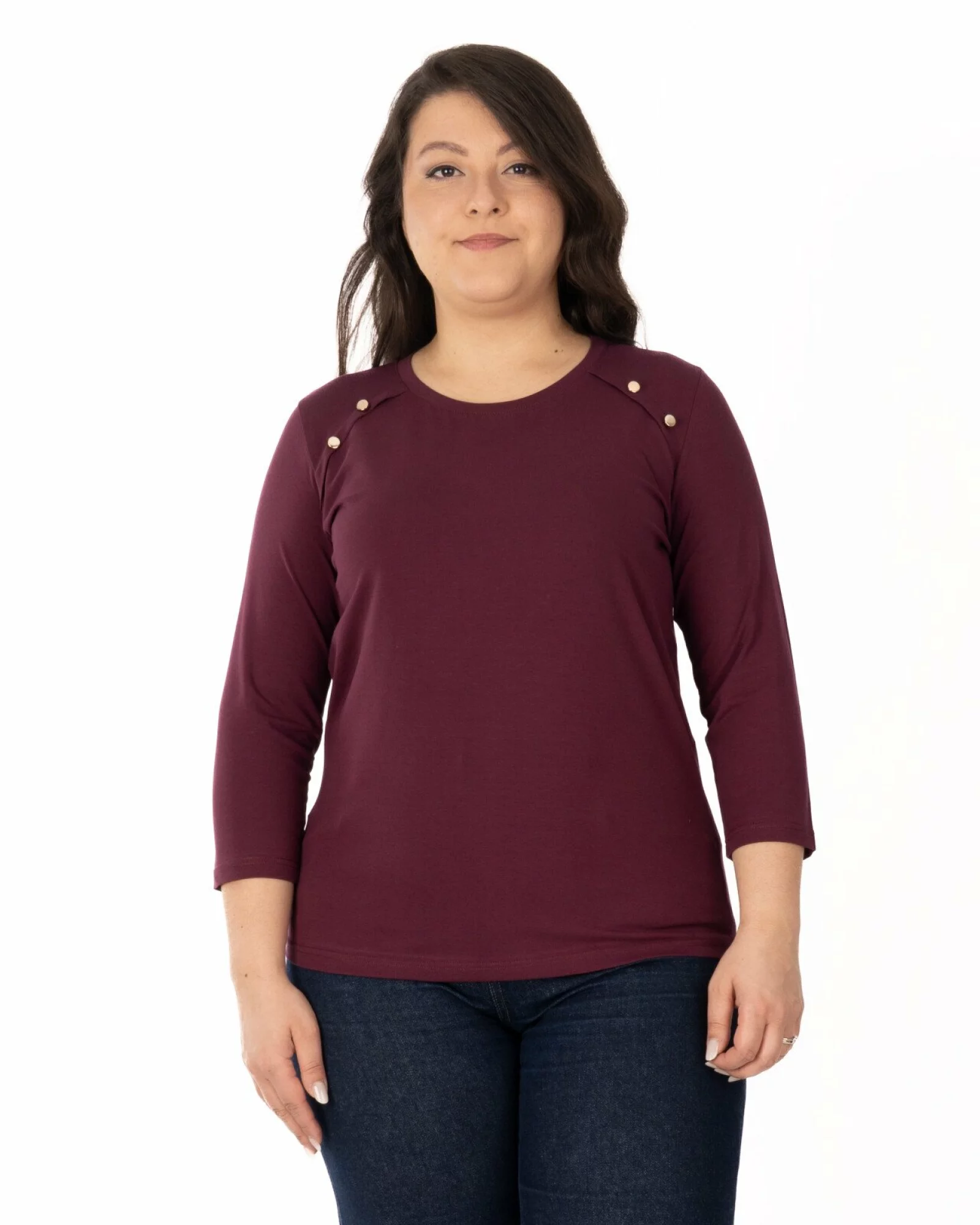 Bluză damă B.2341.Prună