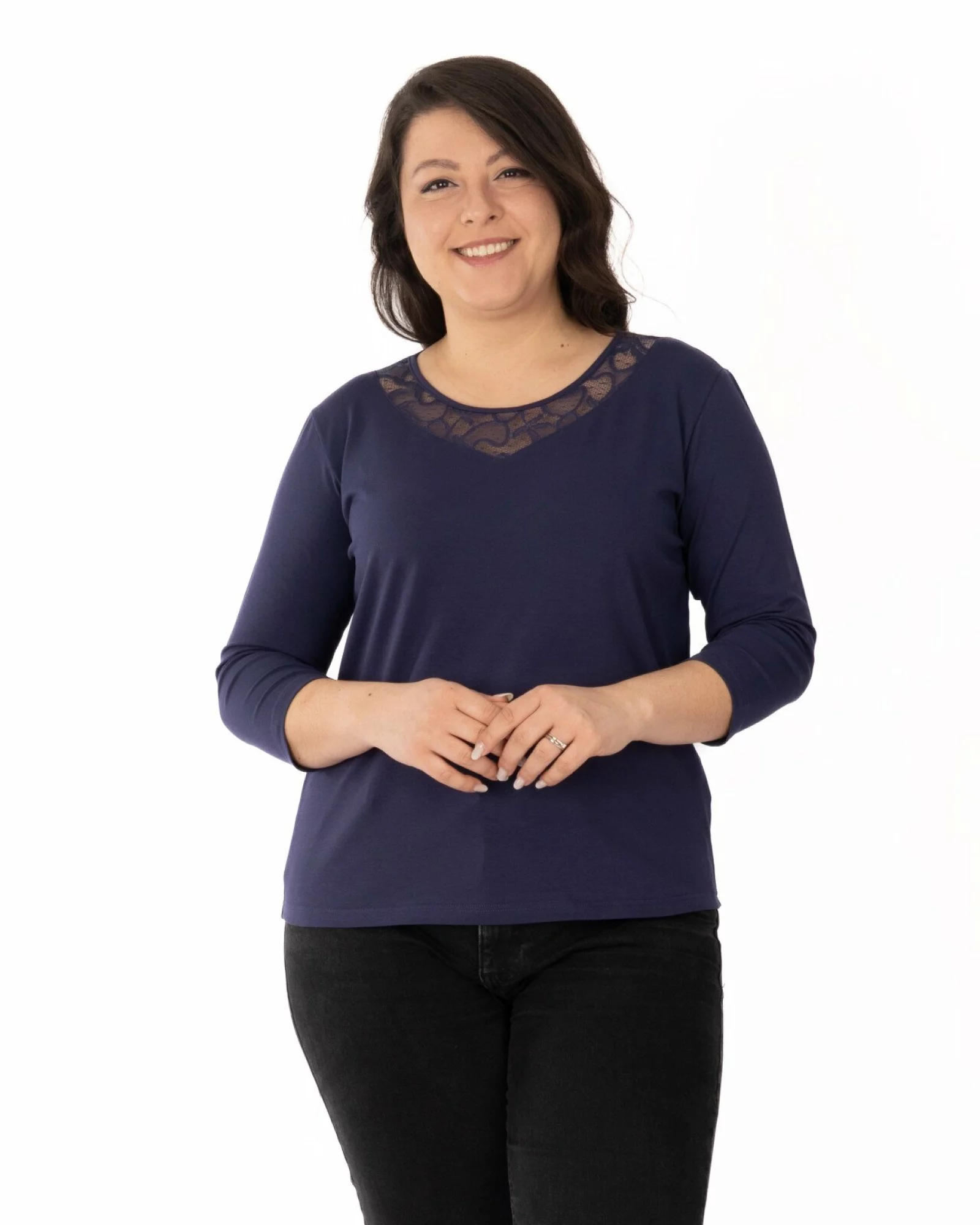 Bluză damă B.2342.Bleumarin