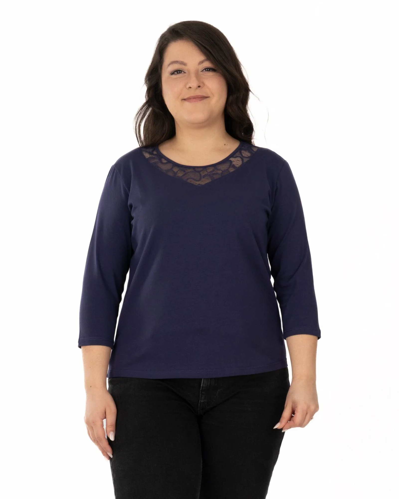 Bluză damă B.2342.Bleumarin