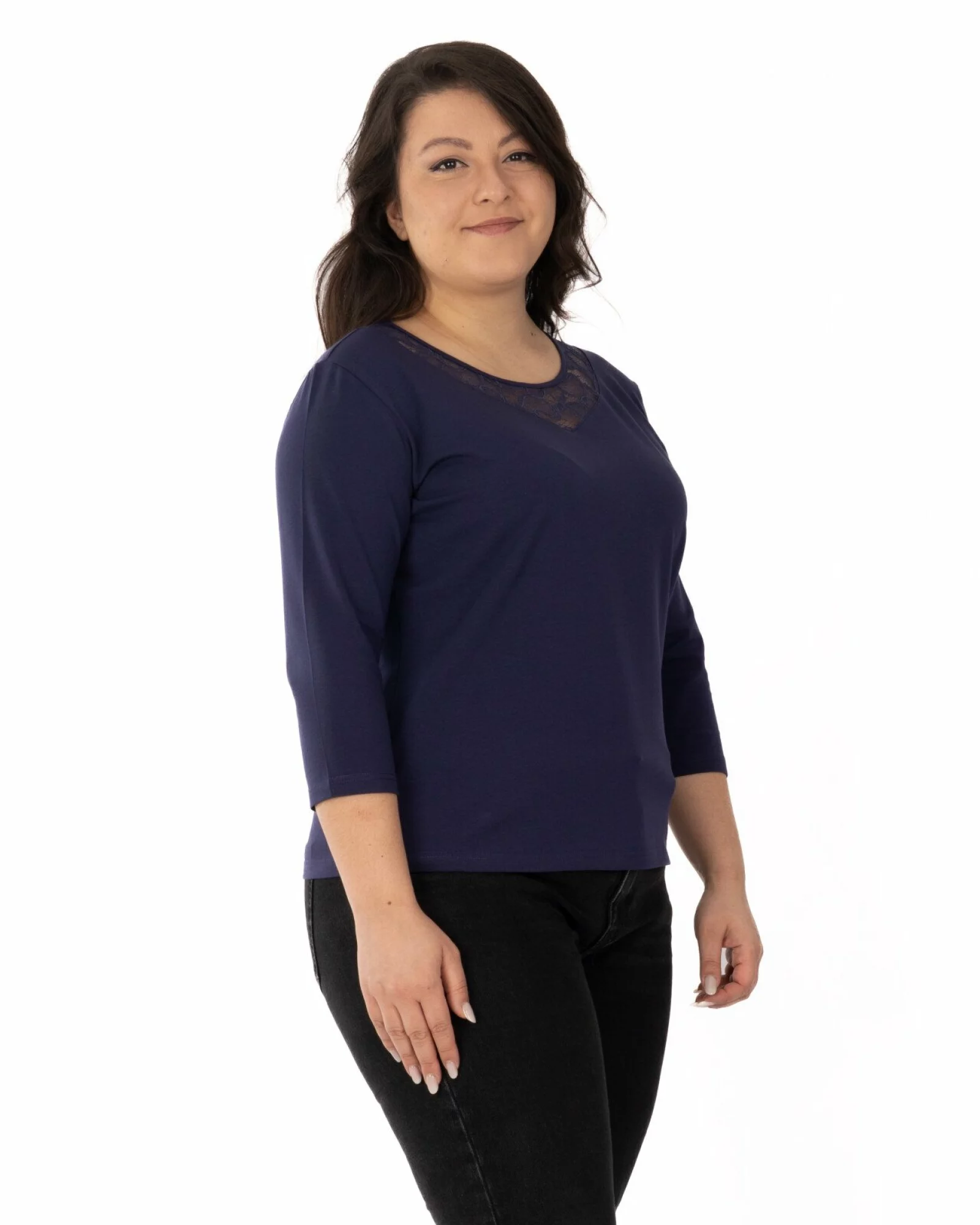 Bluză damă B.2342.Bleumarin