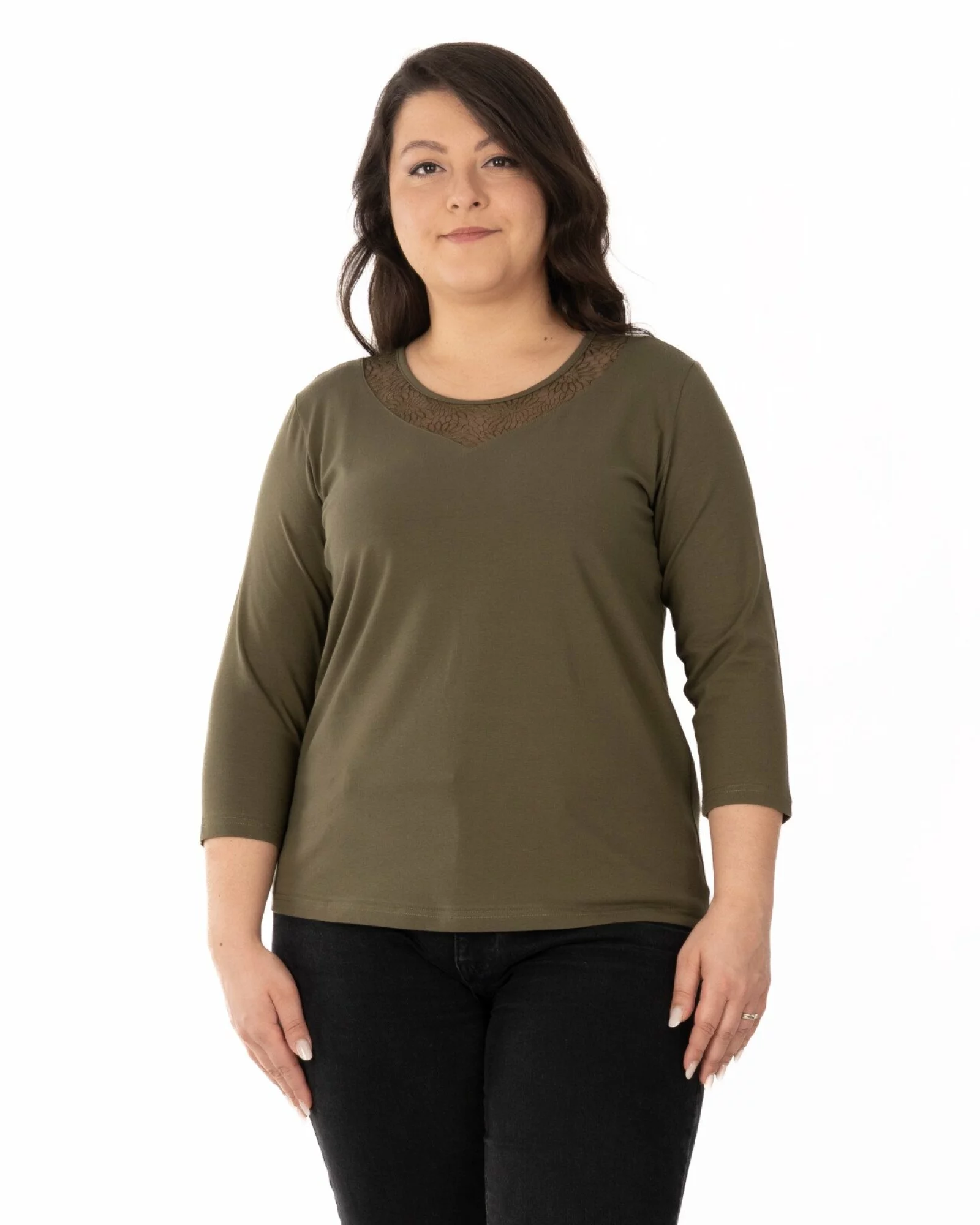 Bluză damă B.2342.Kaki