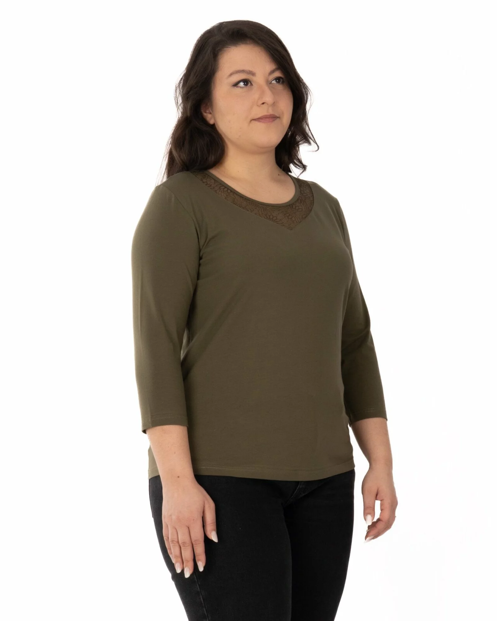 Bluză damă B.2342.Kaki