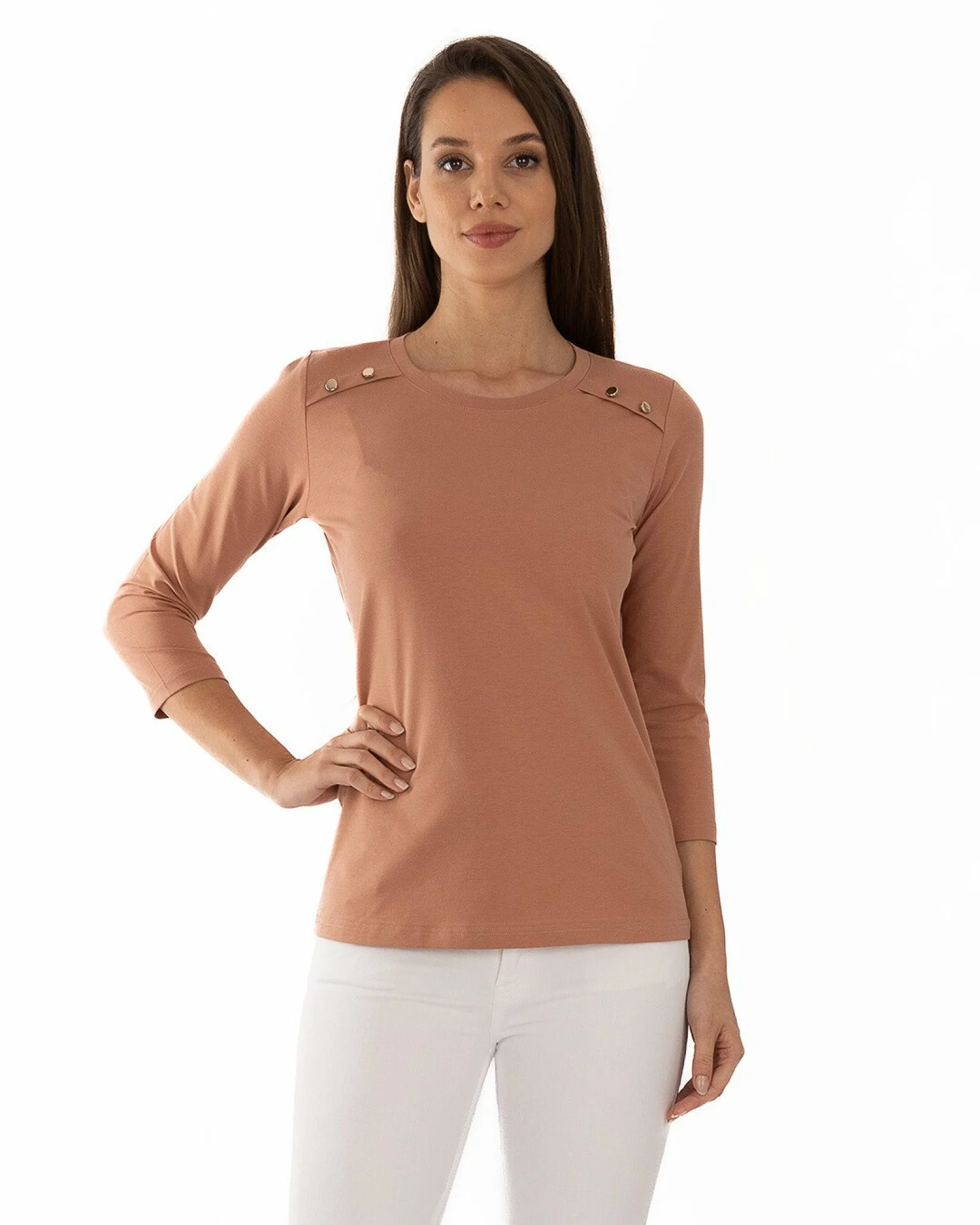 Bluză damă B.2343.Cappuccino