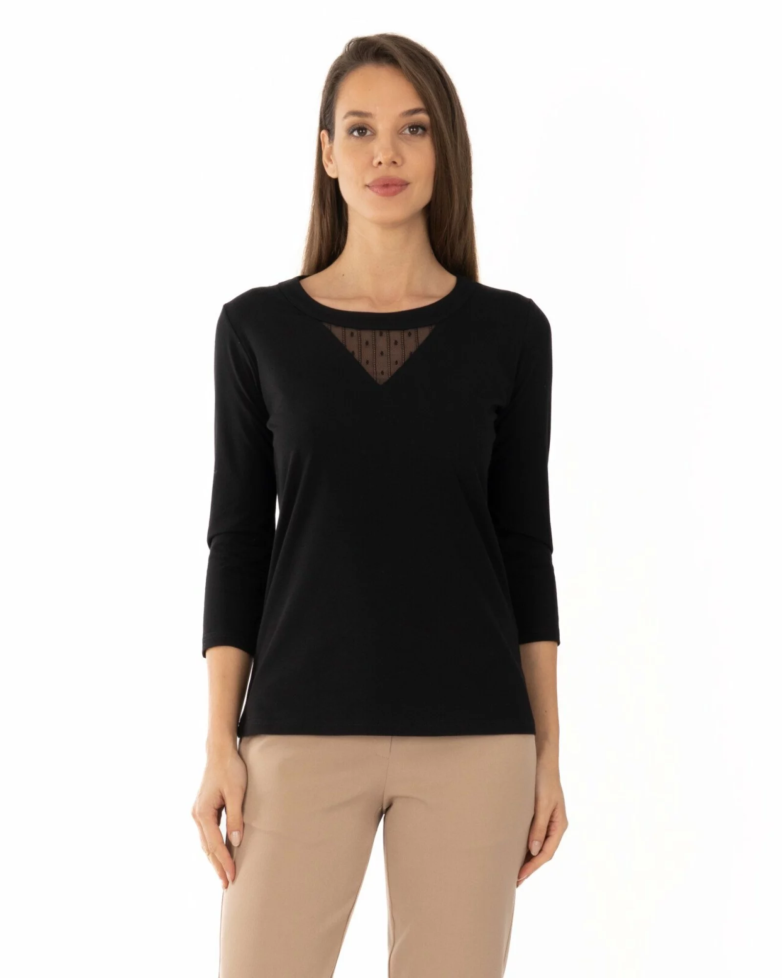 Bluză damă B.2344.Negru