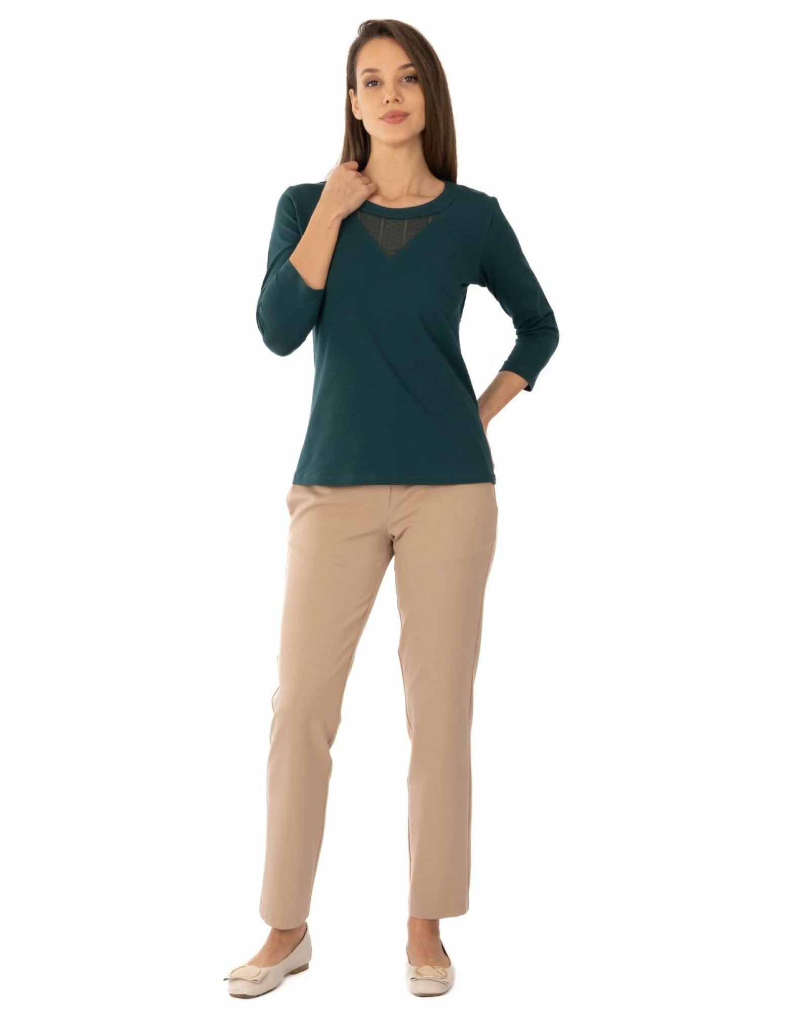 Bluză damă B.2344.Verde Închis