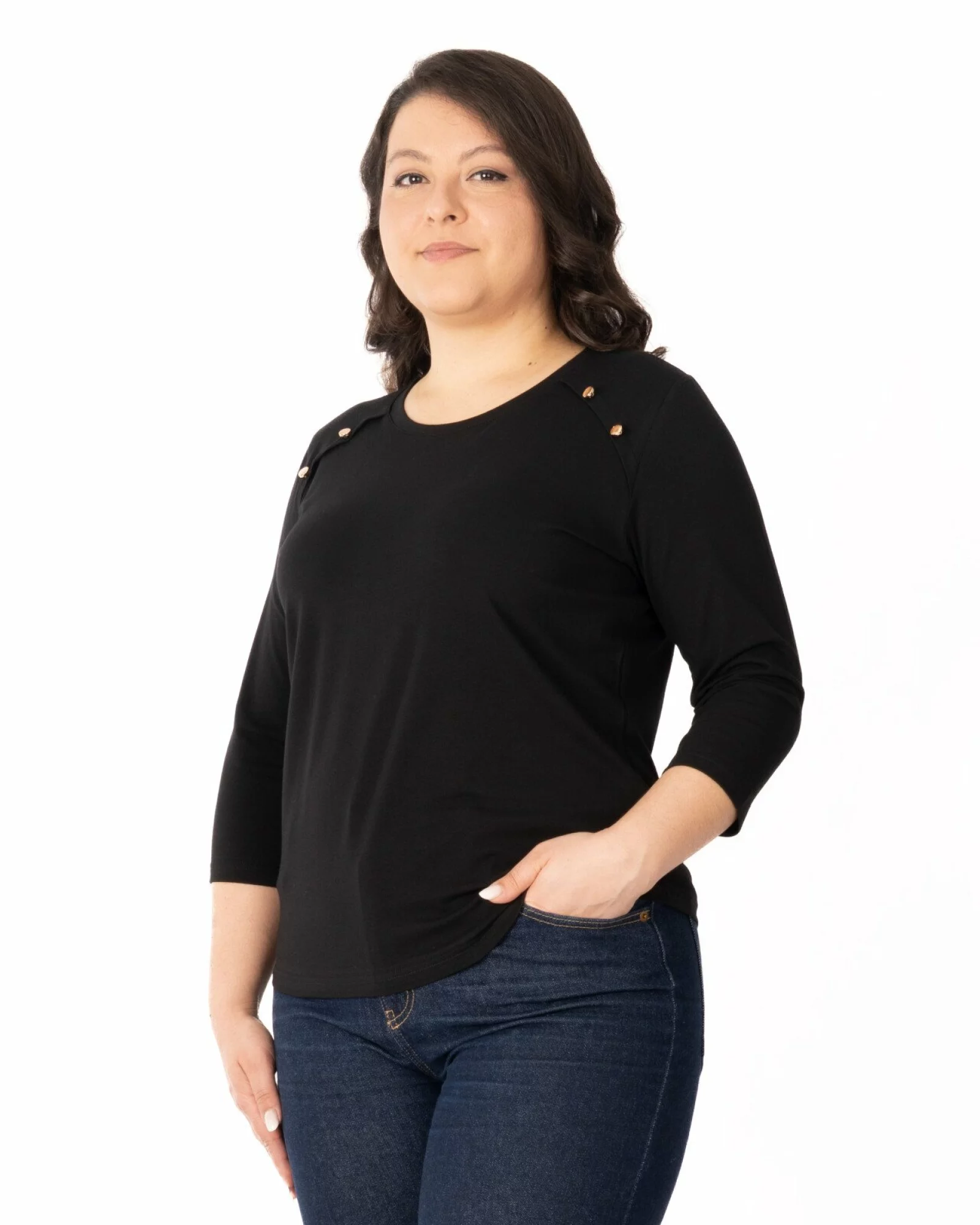 Bluză damă B.2341.Negru